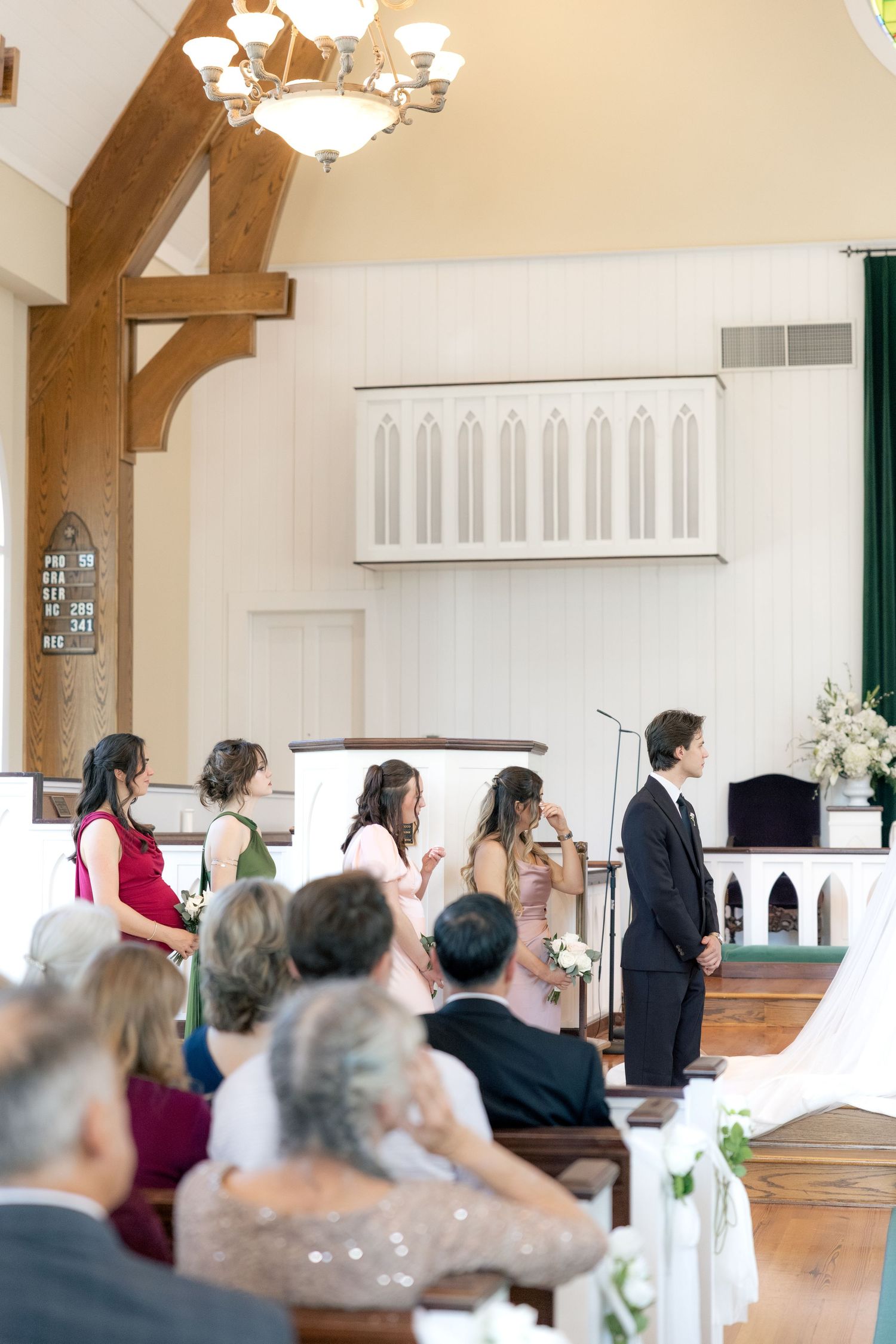 Wedding Ceremony Photos at Saint Francis at The Point Anglican Church Fairhope, Alabama