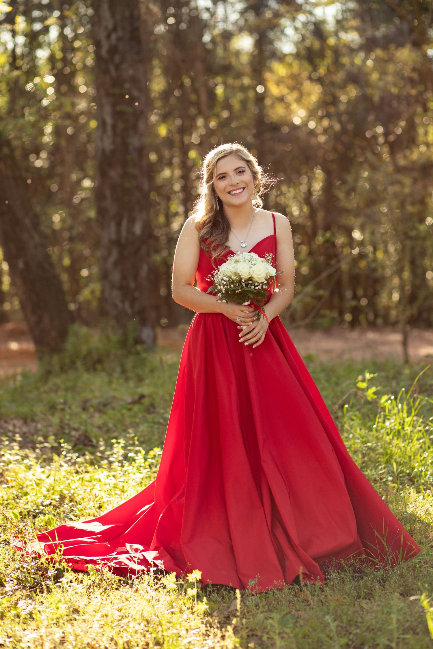 Ridgecrest Christian School Prom Photos at Jordan's Barn Midland City, Alabama