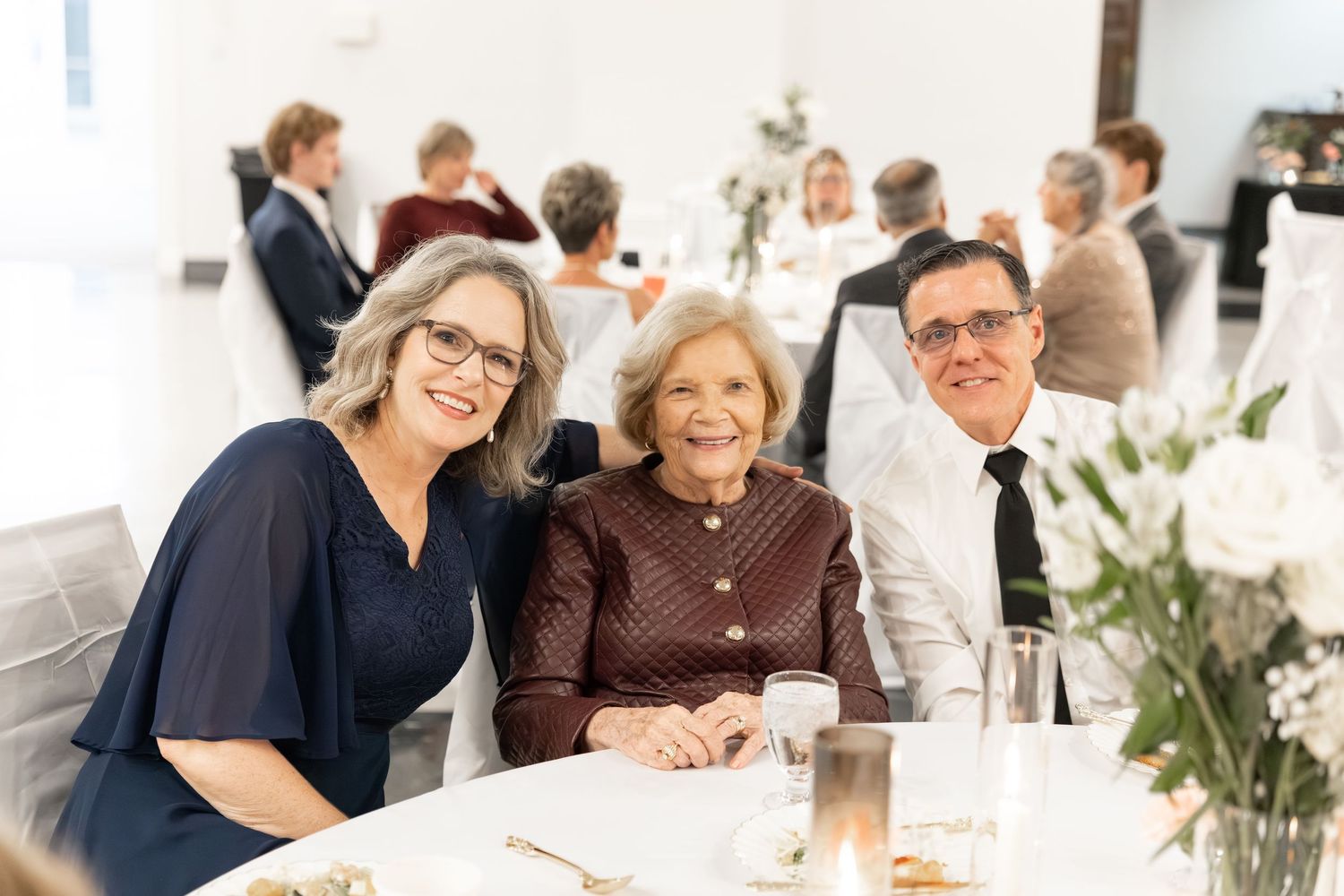 Wedding Reception at James P. Nix Center Fairhope, Alabama