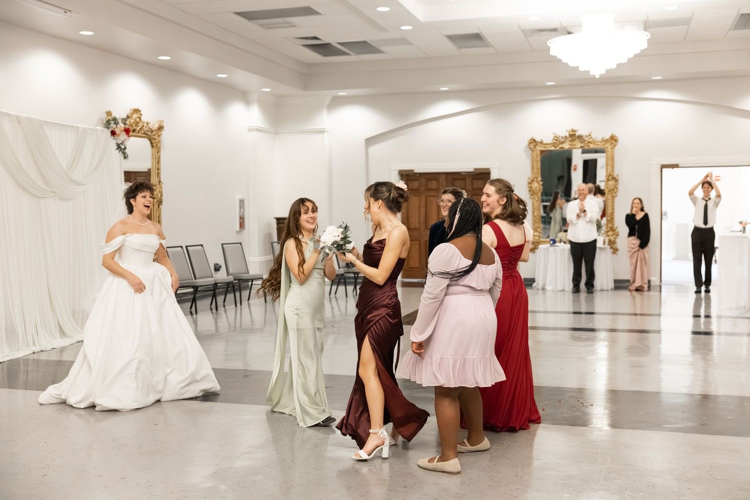 Wedding Reception at James P. Nix Center Fairhope, Alabama
