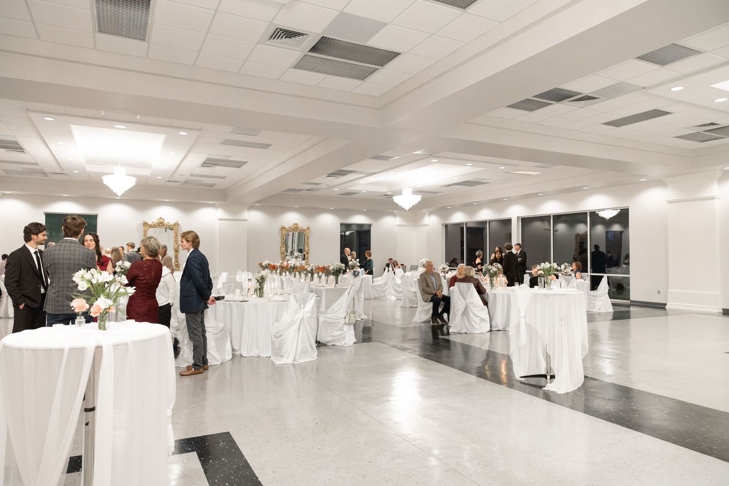 Wedding Reception at James P. Nix Center Fairhope, Alabama