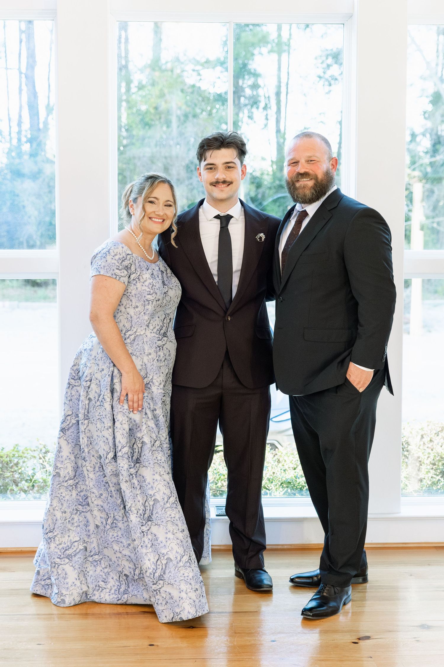 Wedding Family Photos at Saint Francis at The Point Anglican Church Fairhope, Alabama