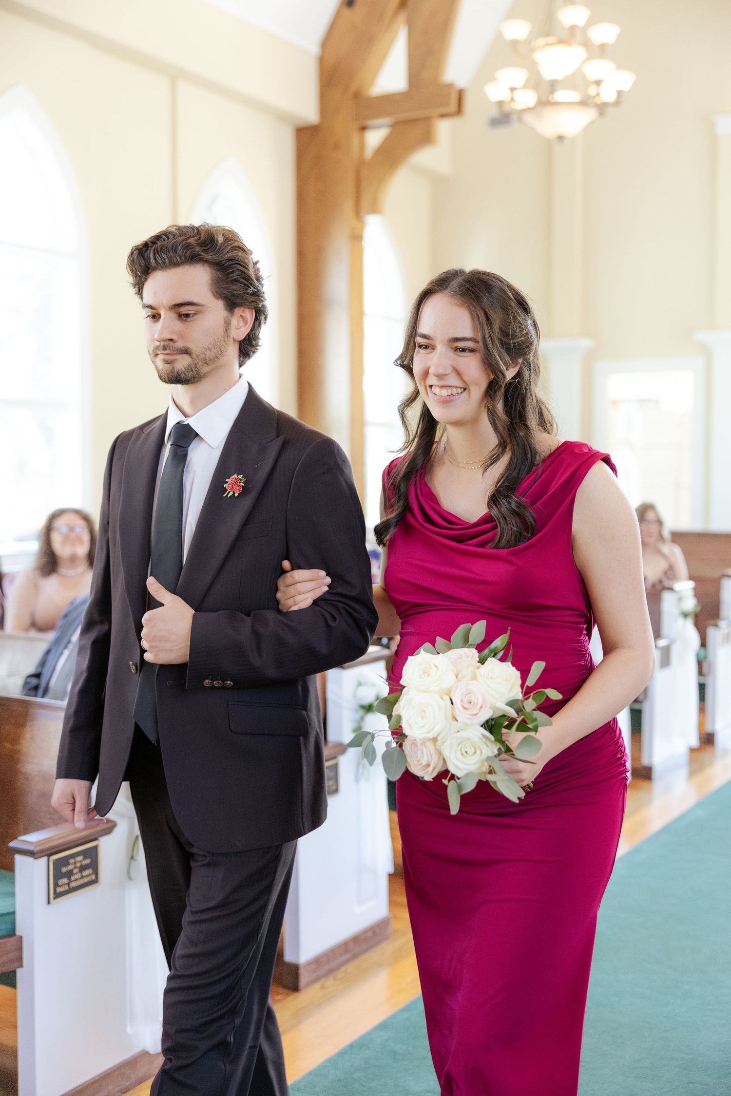 Wedding Ceremony Photos at Saint Francis at The Point Anglican Church Fairhope, Alabama