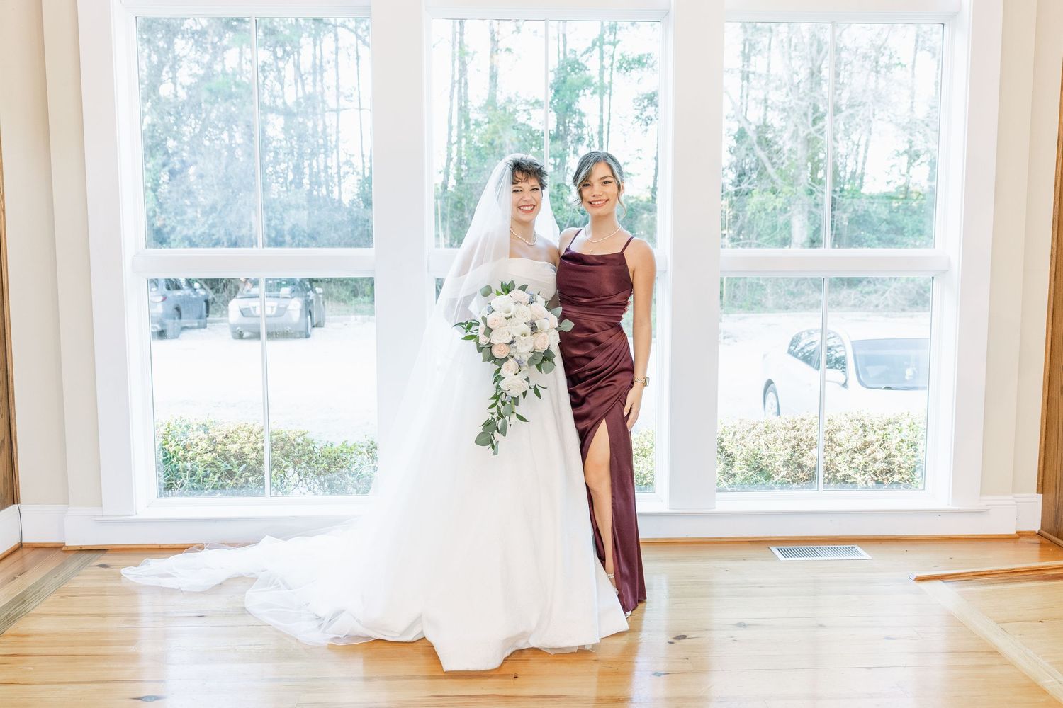 Wedding Family Photos at Saint Francis at The Point Anglican Church Fairhope, Alabama