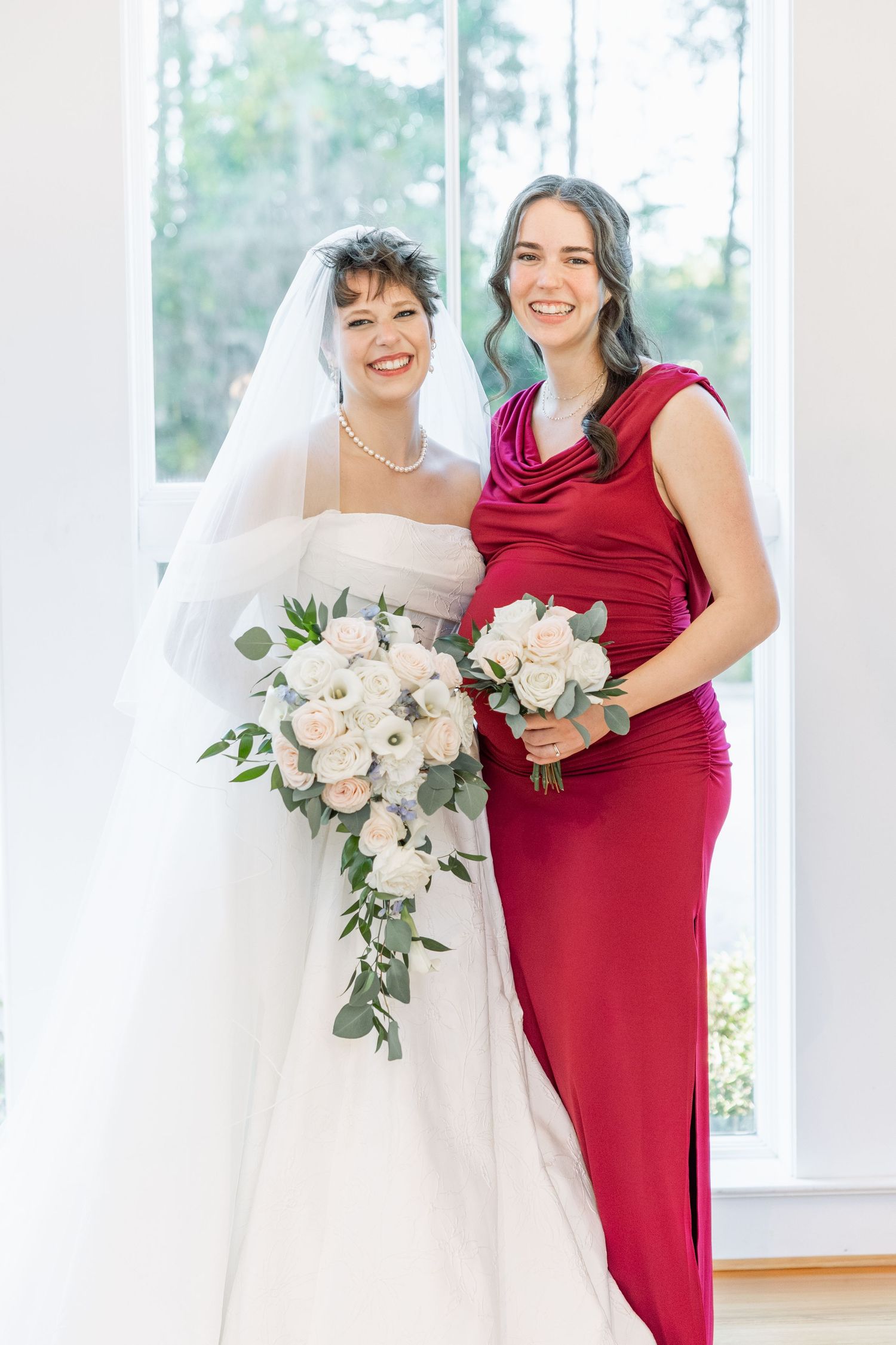 Wedding Family Photos at Saint Francis at The Point Anglican Church Fairhope, Alabama