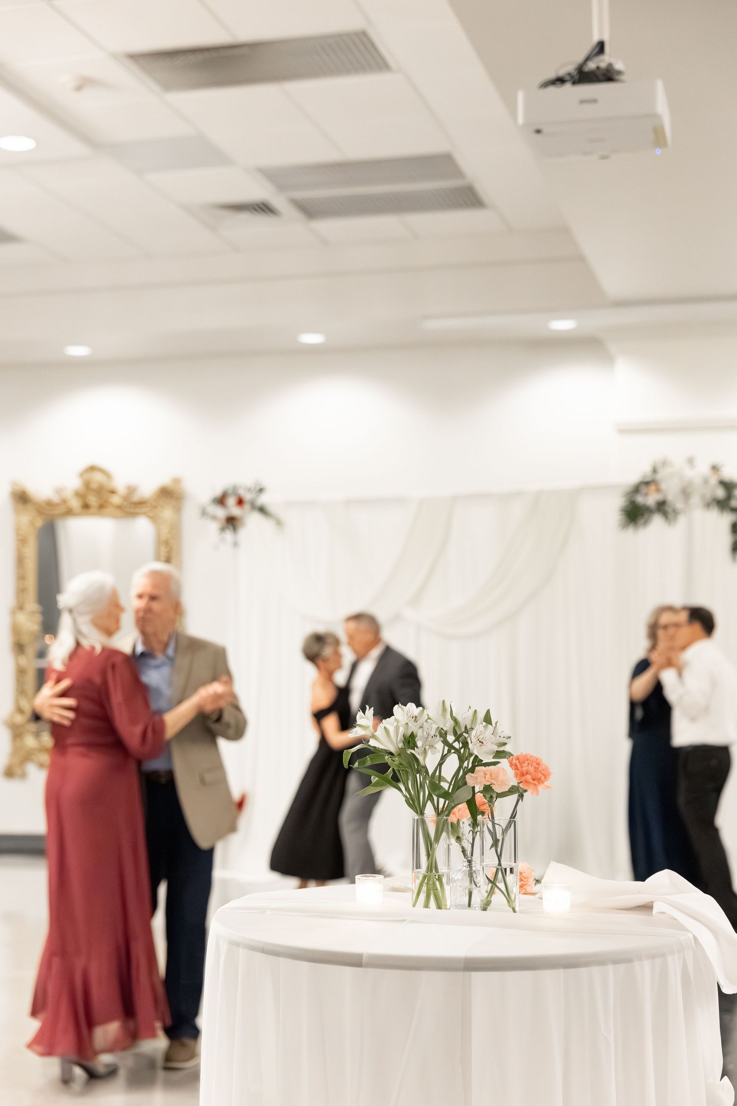 Wedding Reception at James P. Nix Center Fairhope, Alabama