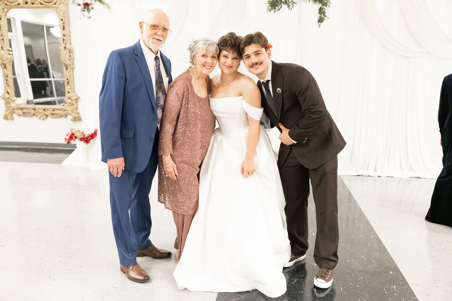 Wedding Reception at James P. Nix Center Fairhope, Alabama