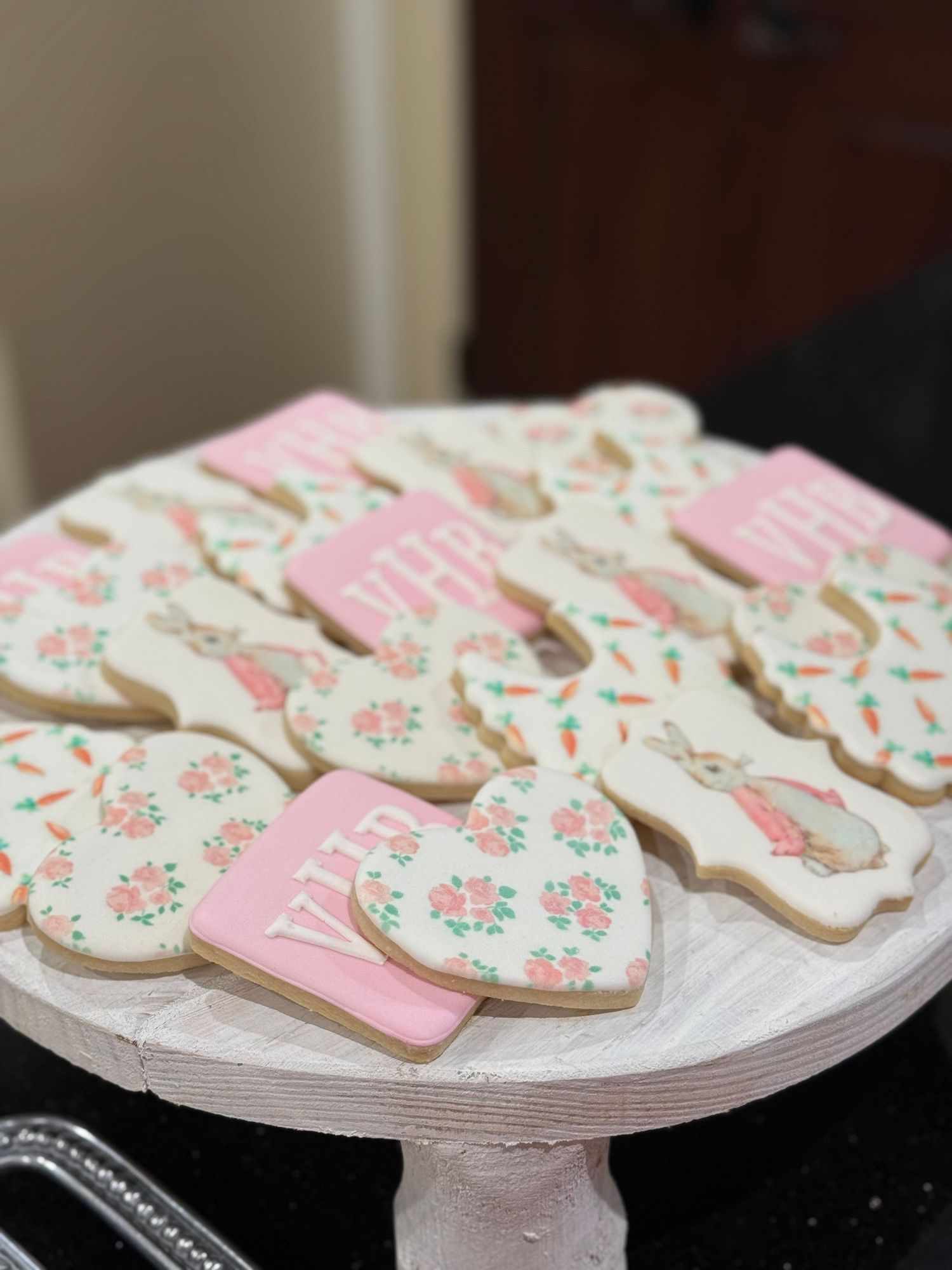 baby shower content creation detail shot of food at shower
