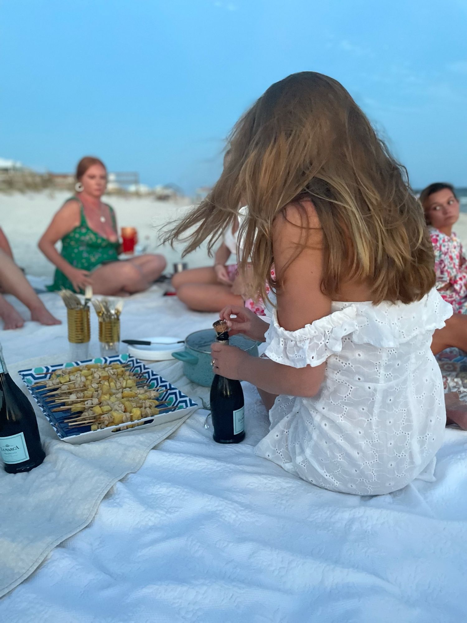 bachelorette trip content creation
