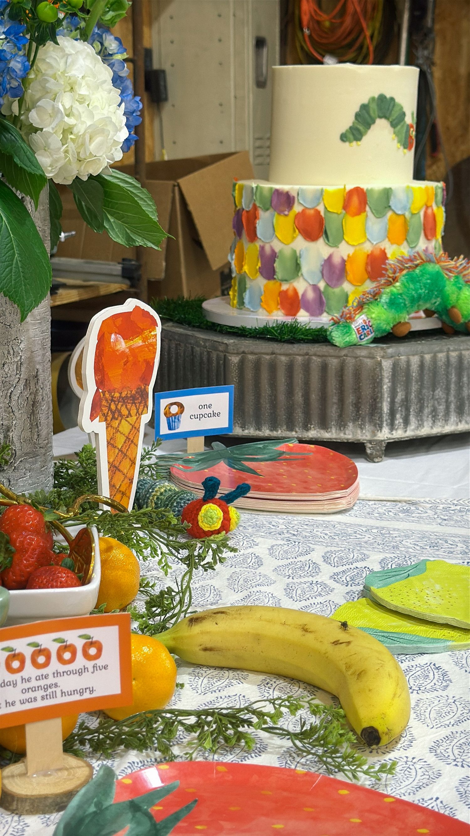 event content creation from baby’s first birthday party table decor