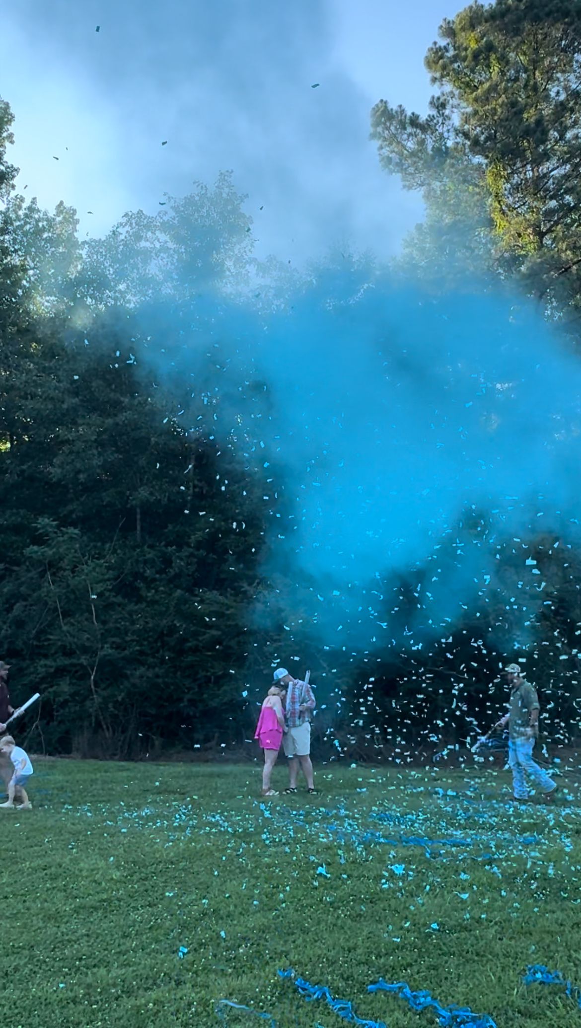 baby gender reveal content creation