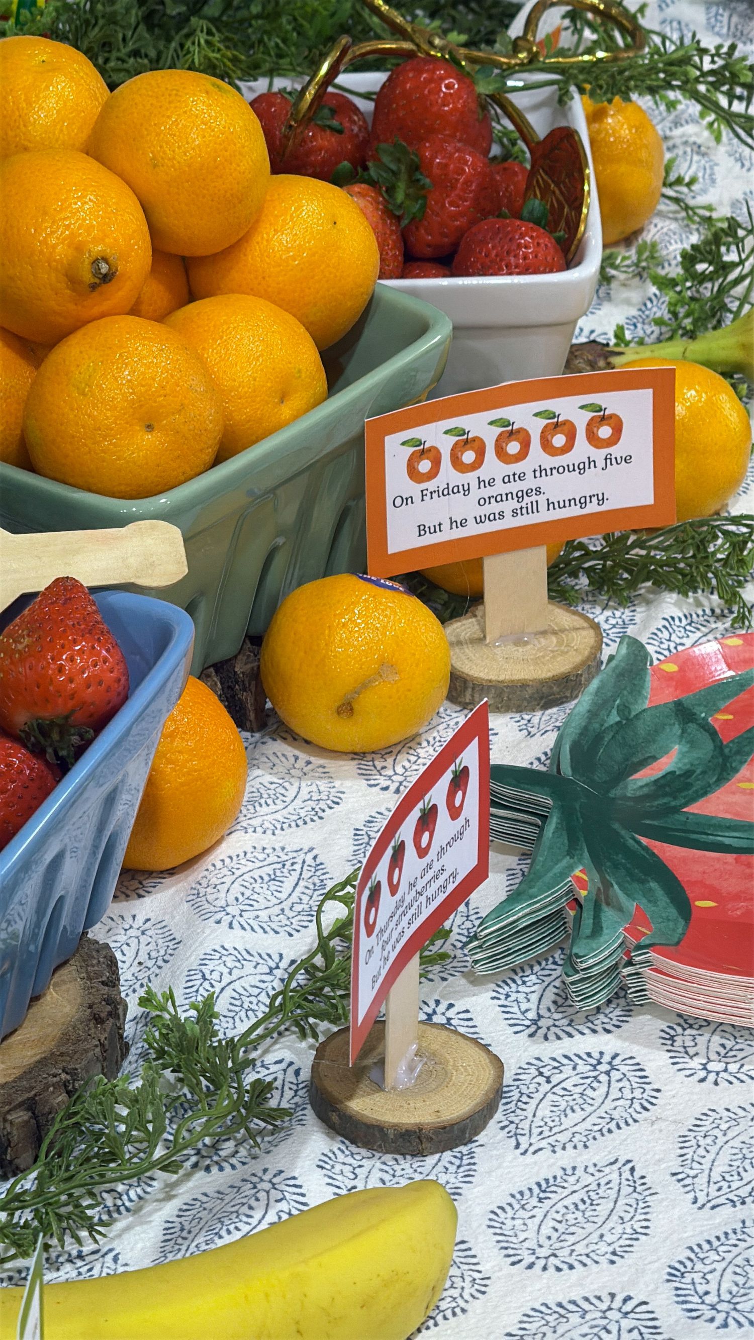 event content creation from baby’s first birthday party table decor