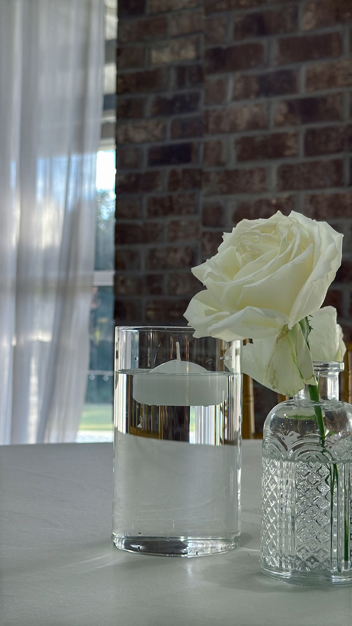 wedding content creation of reception detail shot