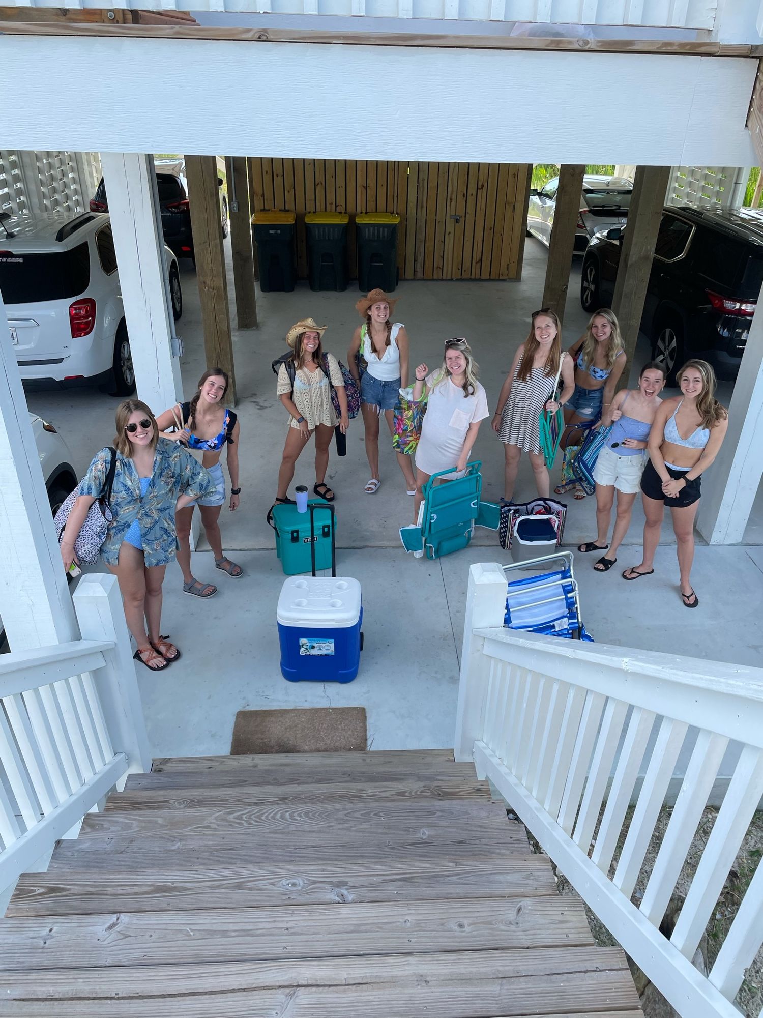 bachelorette trip content creation