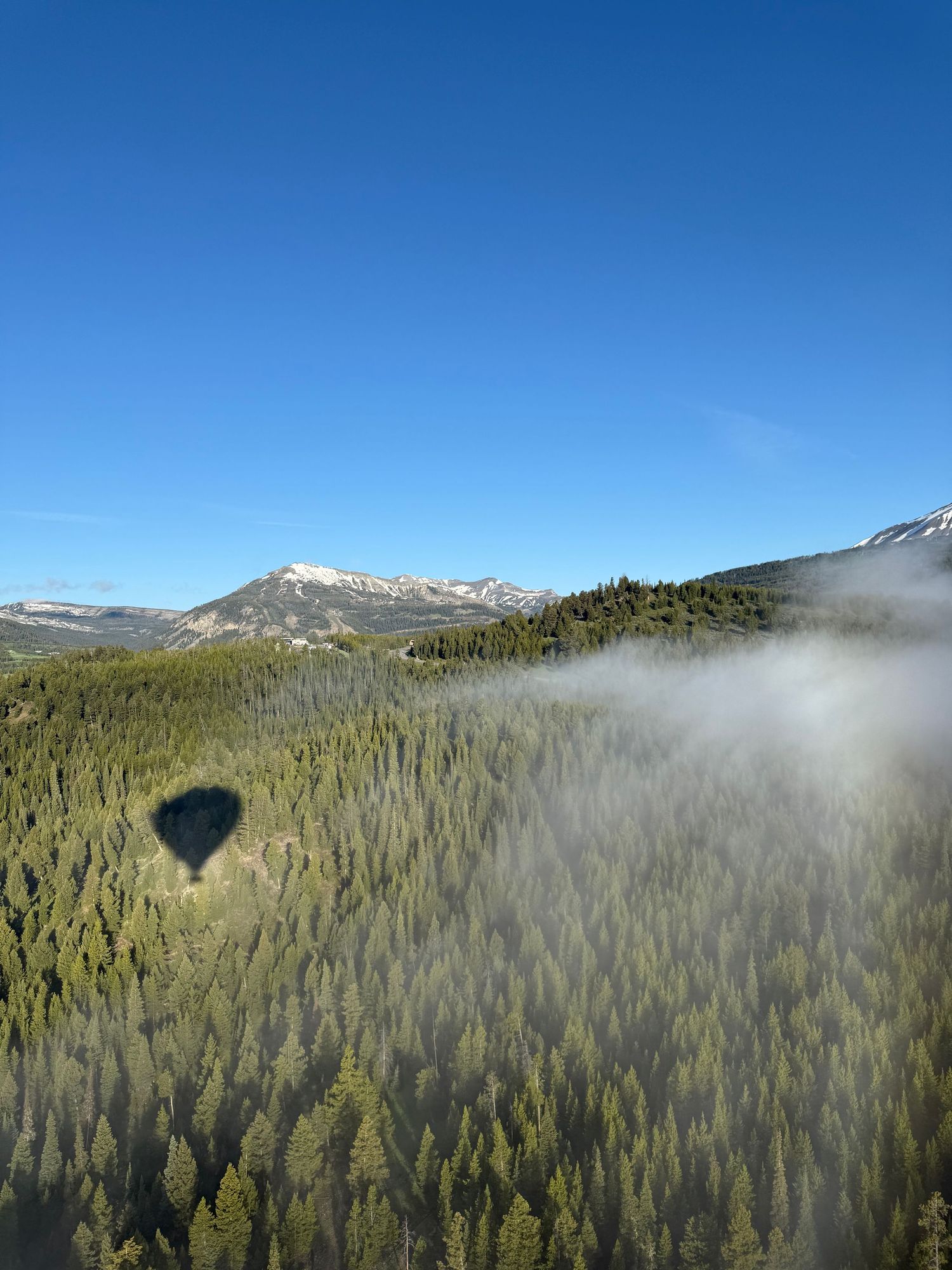 ugc travel content for a hot air balloon company in big sky, montana