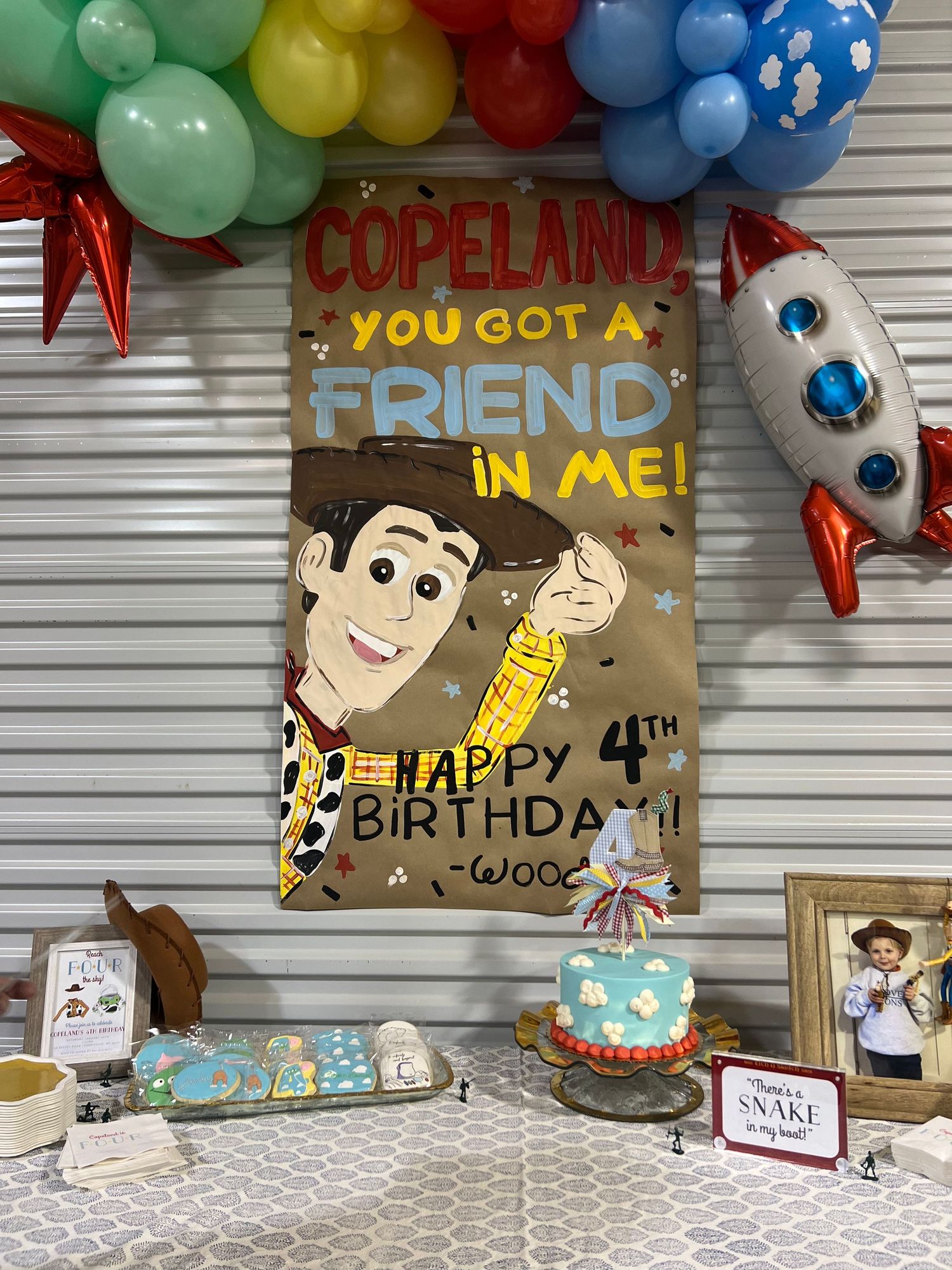 birthday content creation detail shot of decor