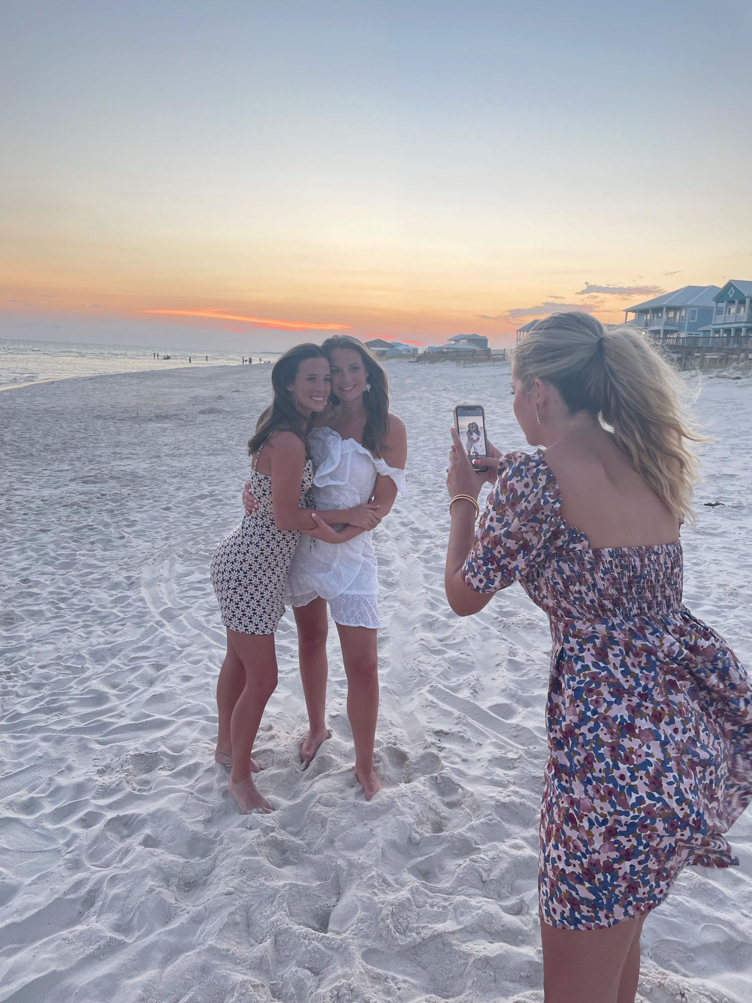 bachelorette trip content creation bride and friends
