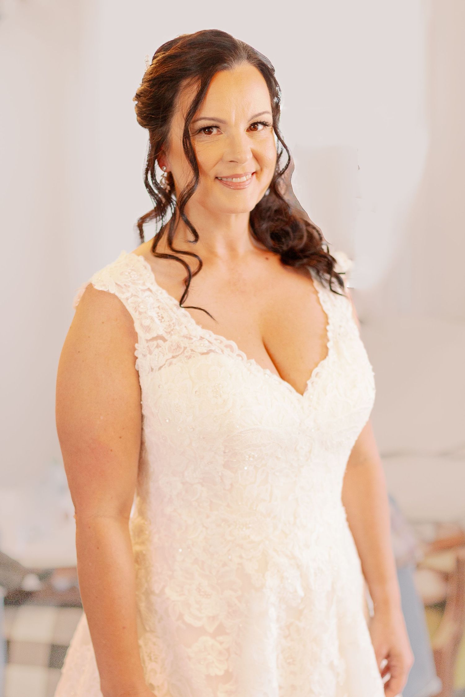 bride getting ready