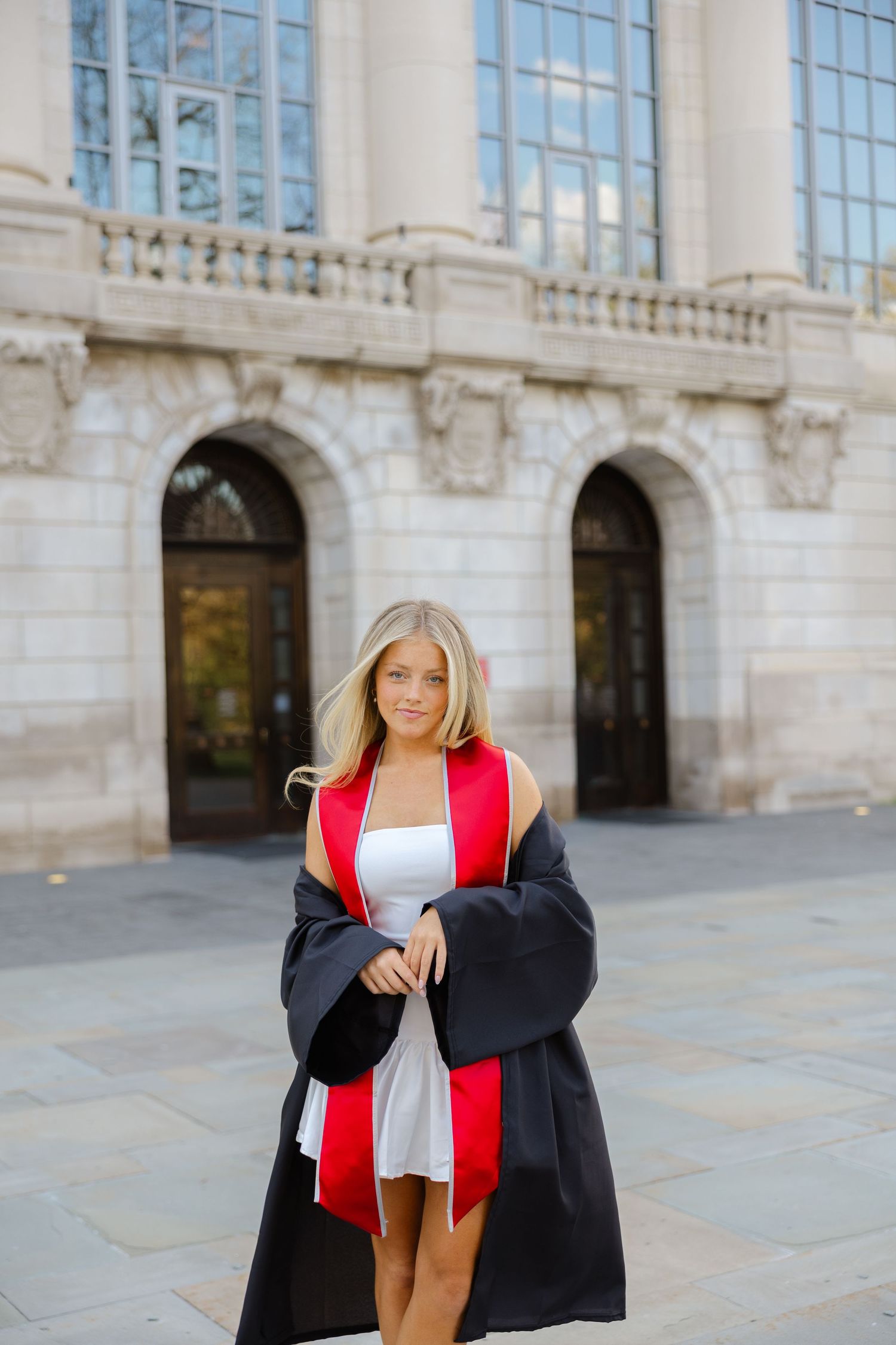 Ohio State graduation photos at the Oval in Columbus Ohio