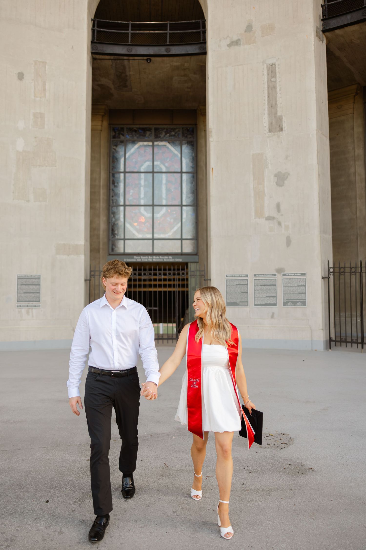 Ohio State graduation photos at Ohio Stadium