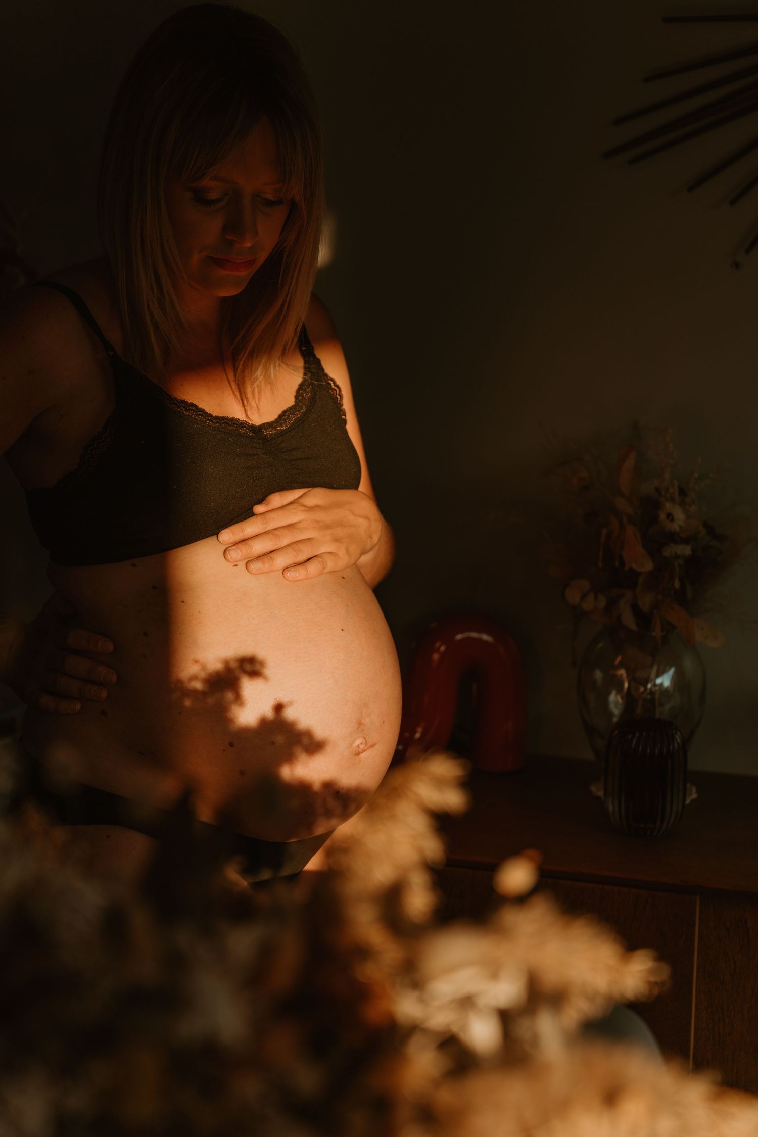 séance photo grossesse à domicile hem nord de la france lille aurelie dufosse photographe