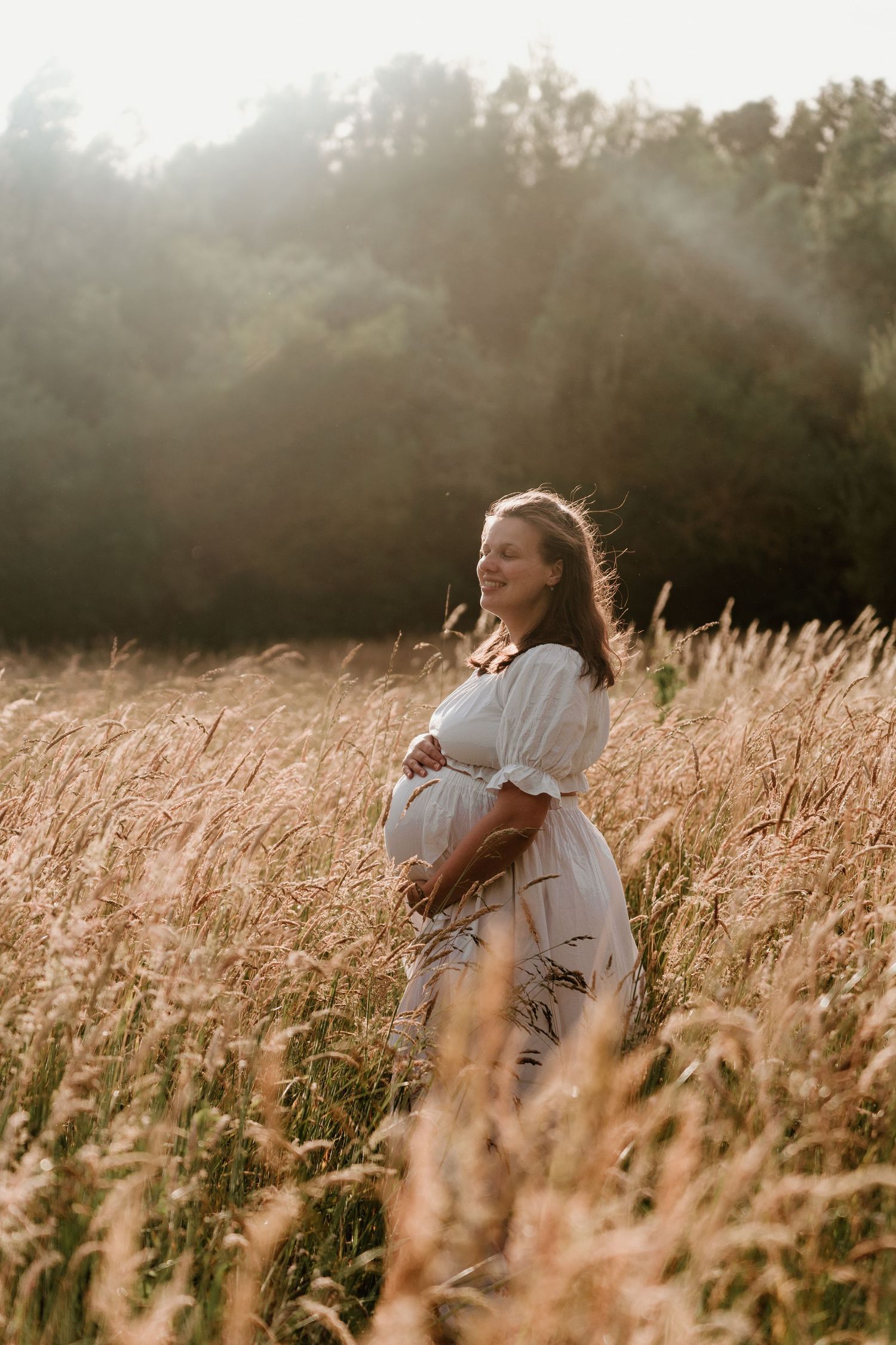 Seance coucher de soleil grossesse meilleure photographe famille bébé nouveau-né hem nord de la france lille aurelie dufosse