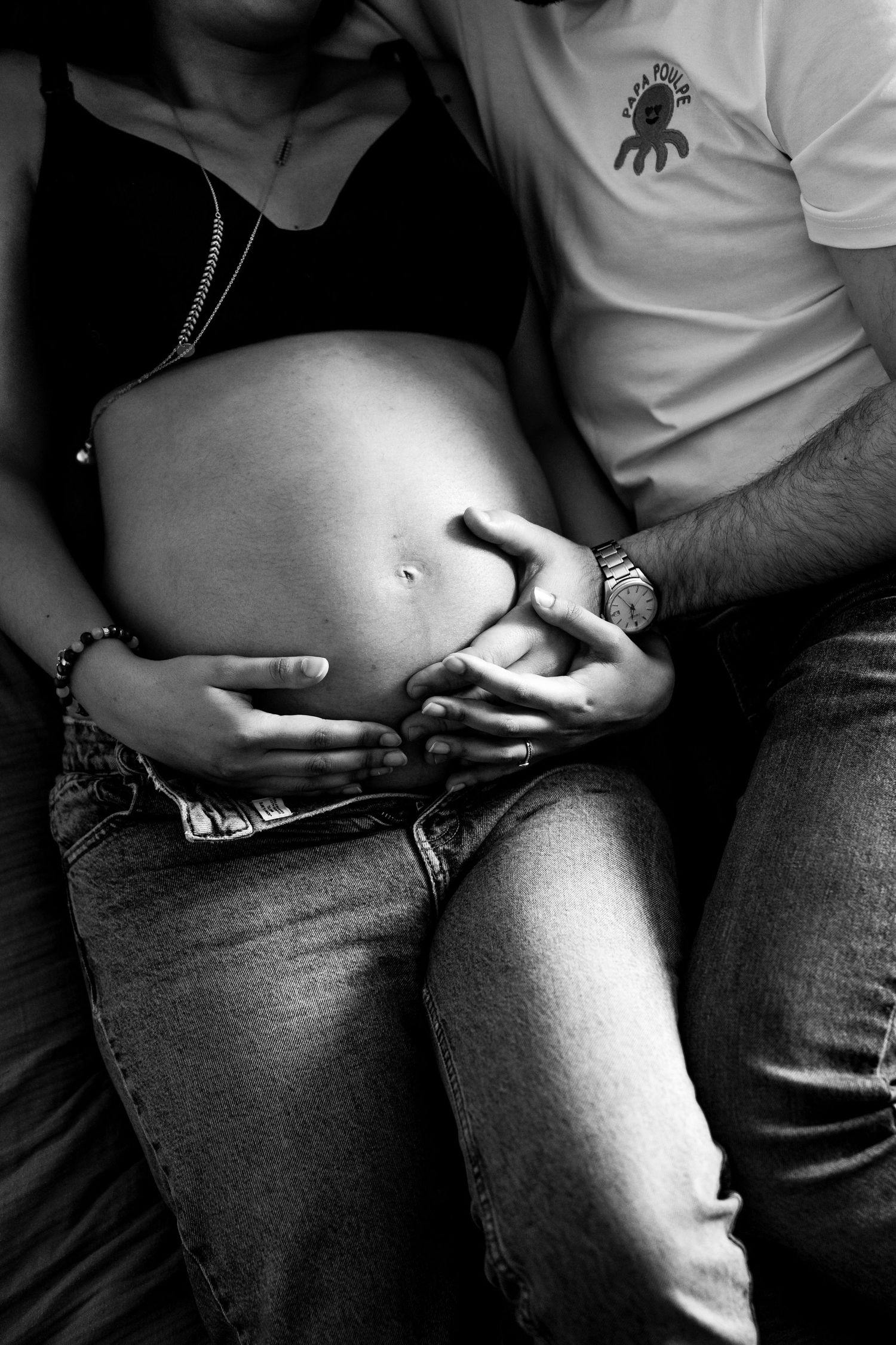 Séance grossesse à domicile meilleure photographe famille bébé nouveau-né hem nord de la france lille aurelie dufosse