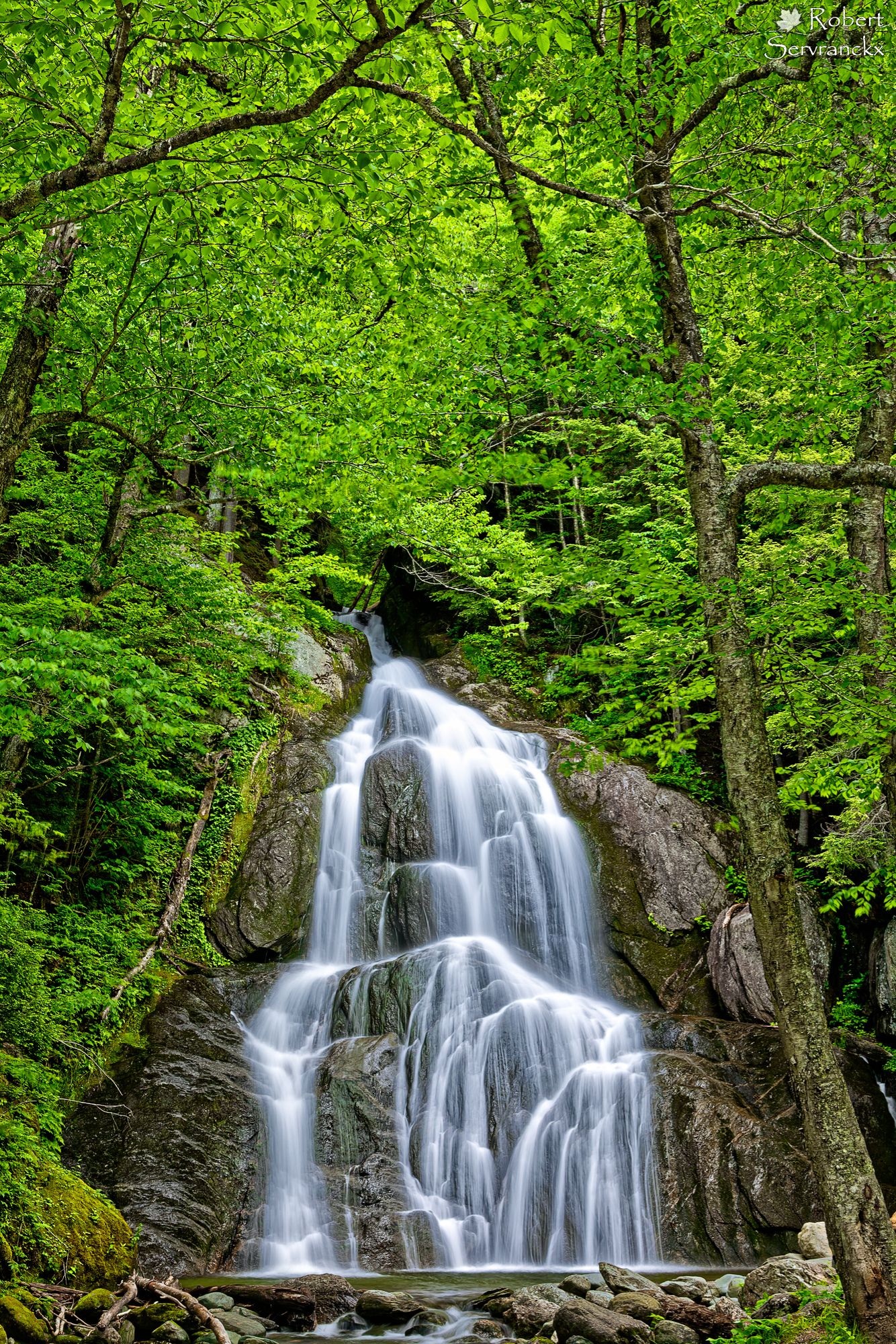 Moss Glen Falls, Granville, Vermont - Chutes Moss Glen, Granville, Vermont