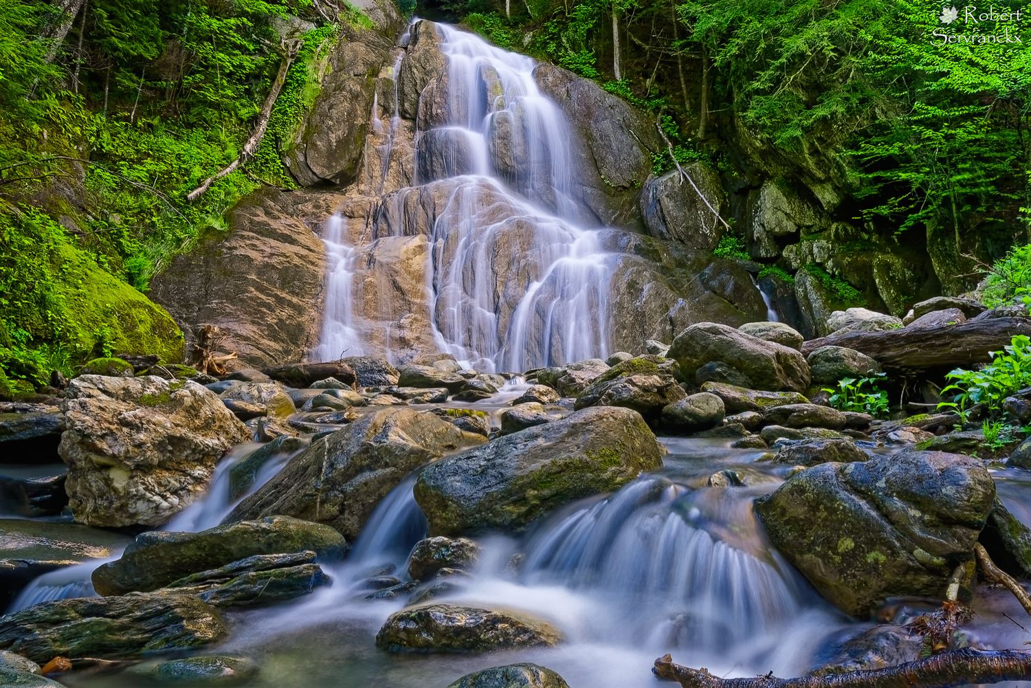 Moss Glen Falls, Granville, Vermont - Chutes Moss Glen, Granville, Vermont