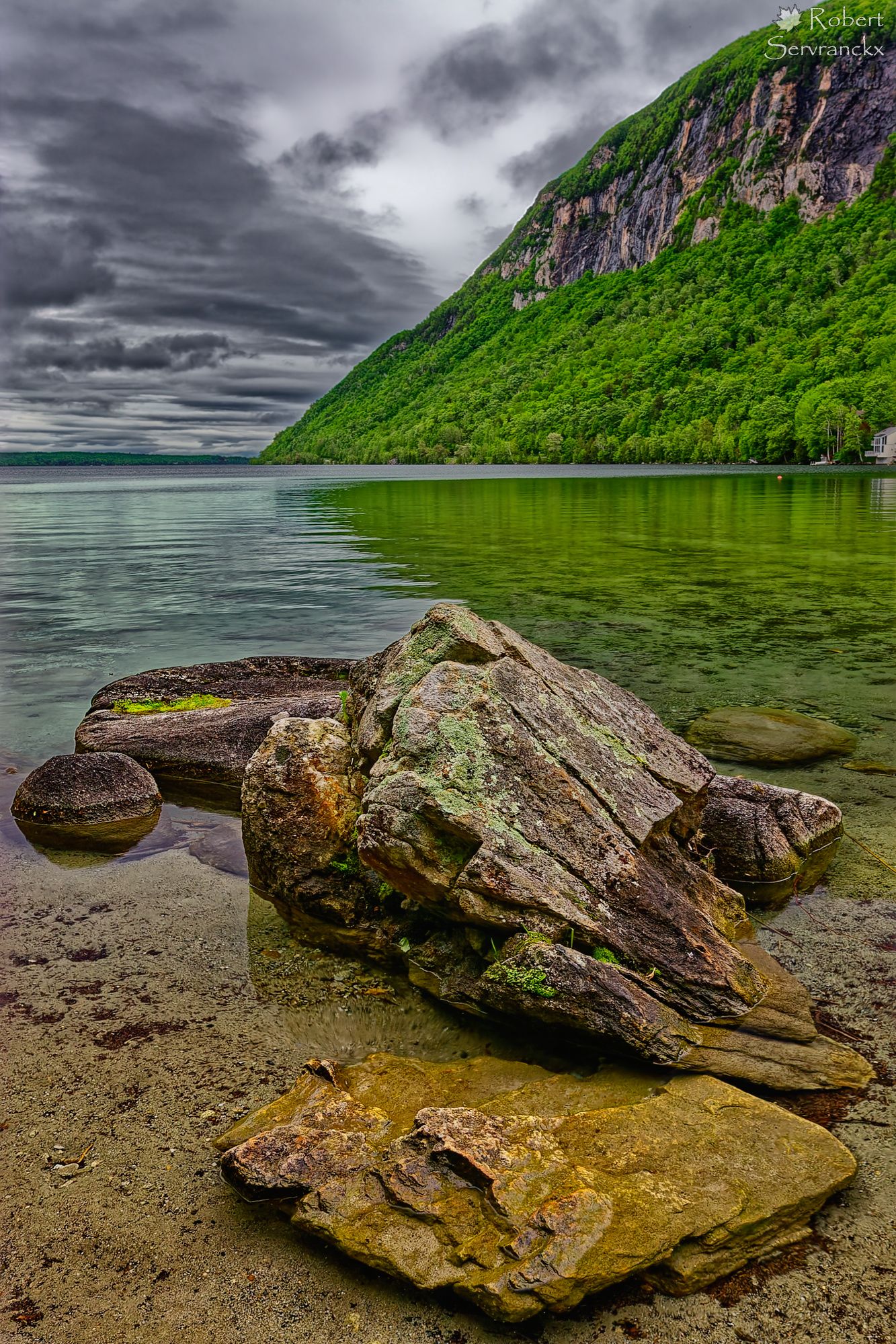 Lake Willoughby, Vermont - Le lac Willoughby, Vermont