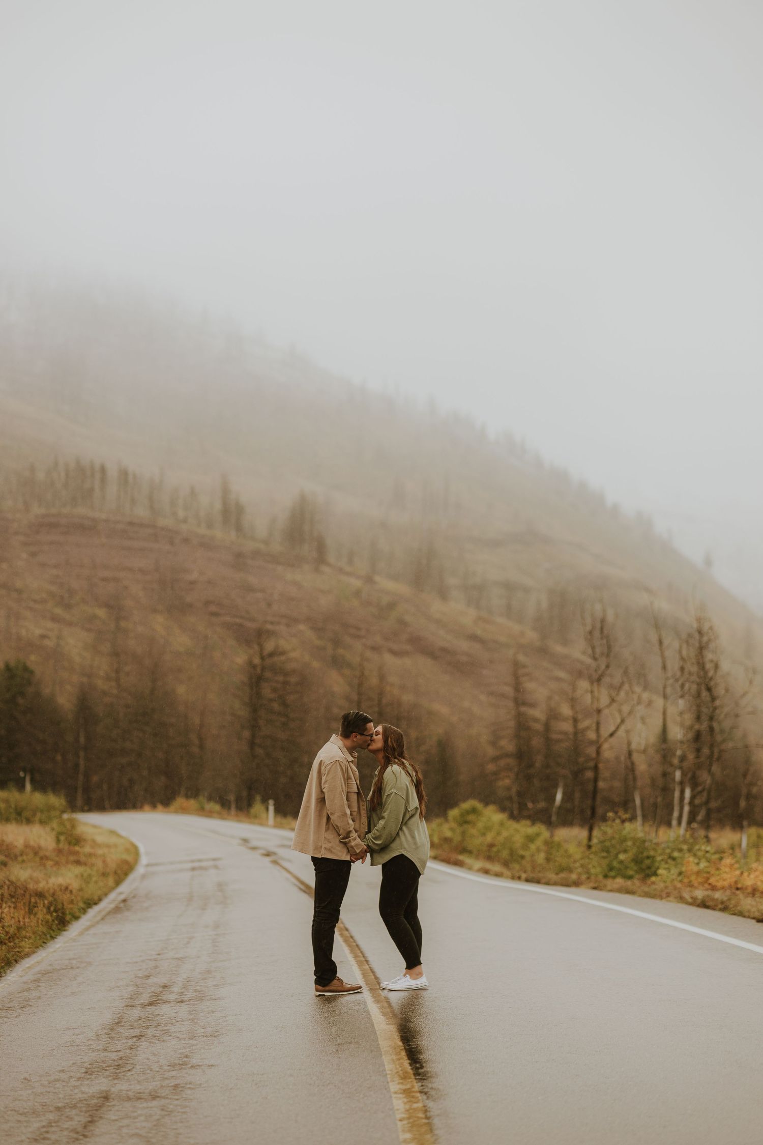 Waterton and Southern Alberta photographer, hiking and elopement style photography, wedding and engagement photograph