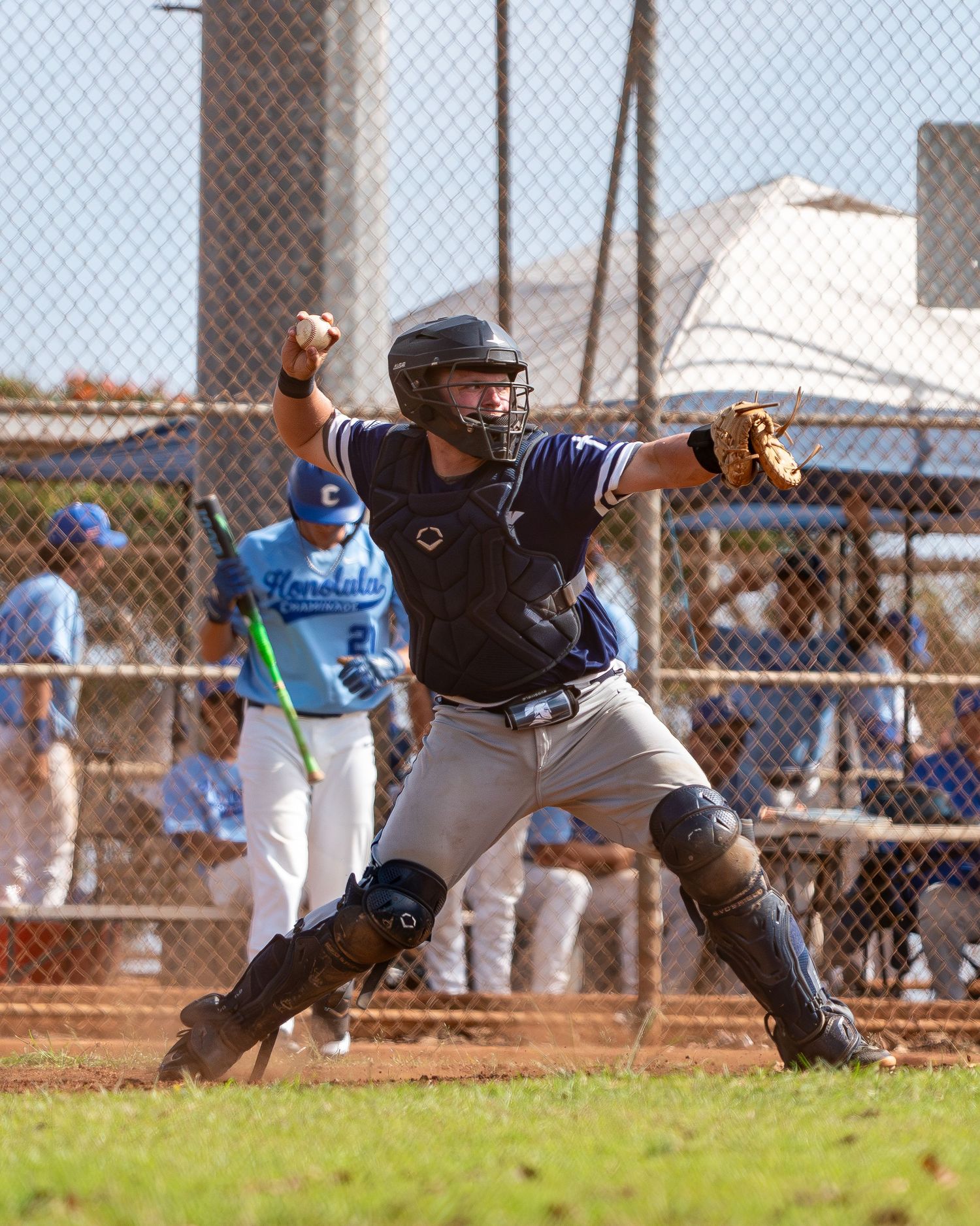 Spring athletics action from a Hawaii competition