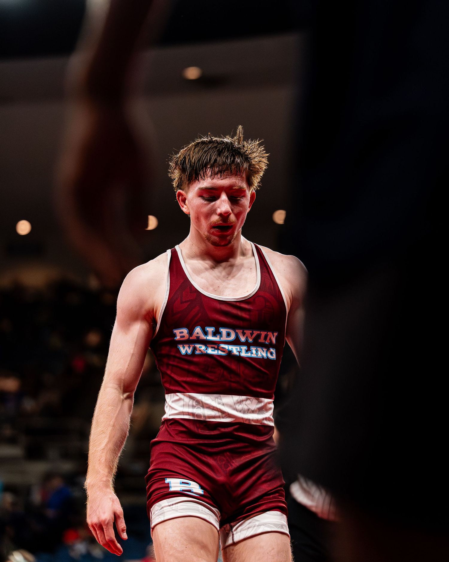 Basketball game action during a winter sports event in Hawaii