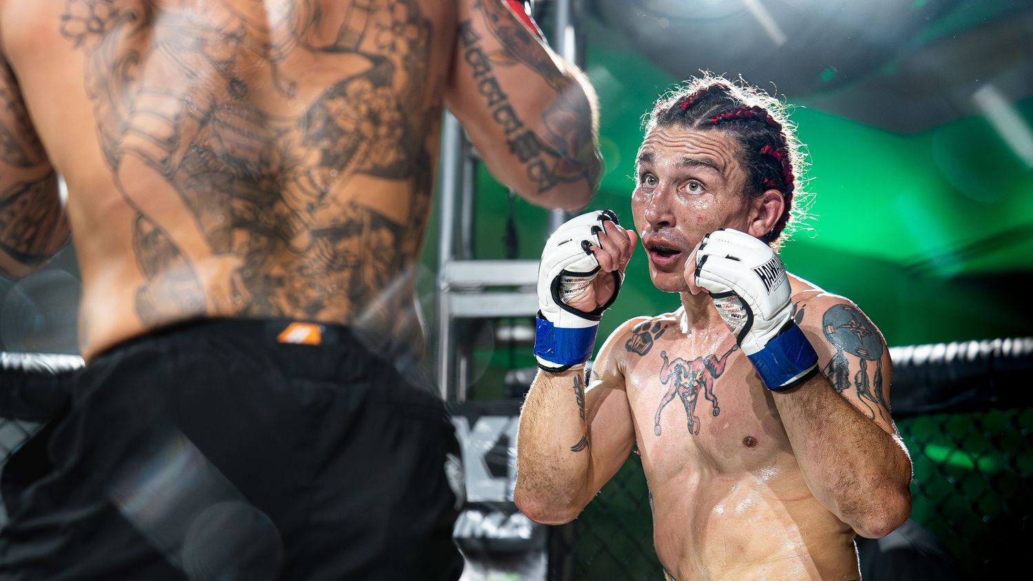 Client portrait session with athlete in Hawaii