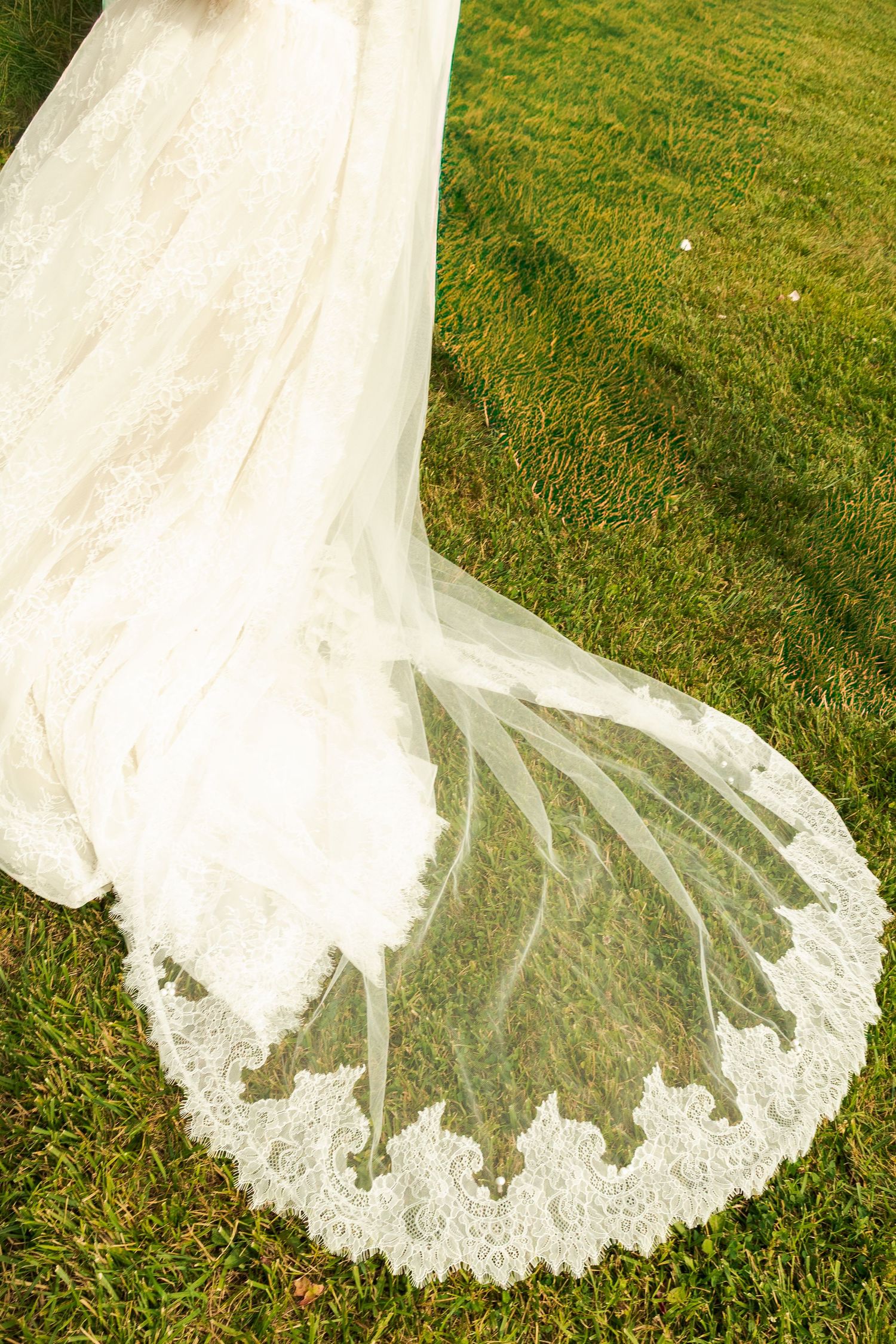 Romantic outdoor summer wedding on 35MM film photographer northern Indiana candid documentary true to life lush greens