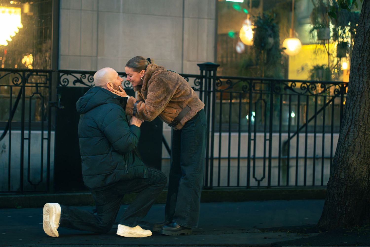 Secret Engagement Photo