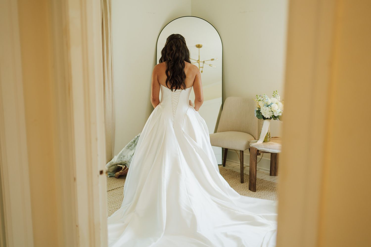 bride getting ready