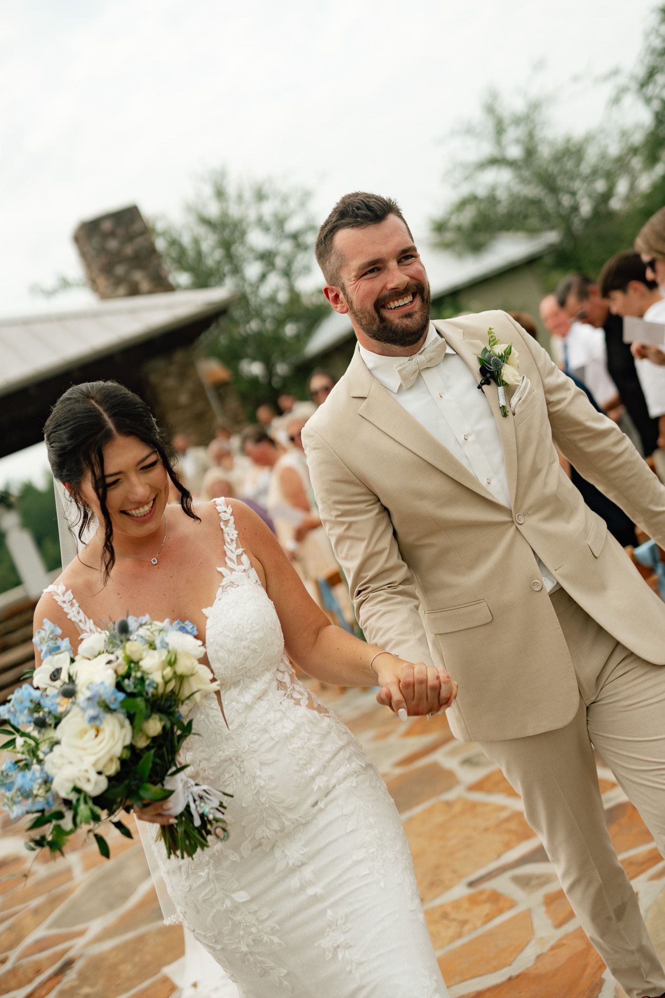 newlywed couple