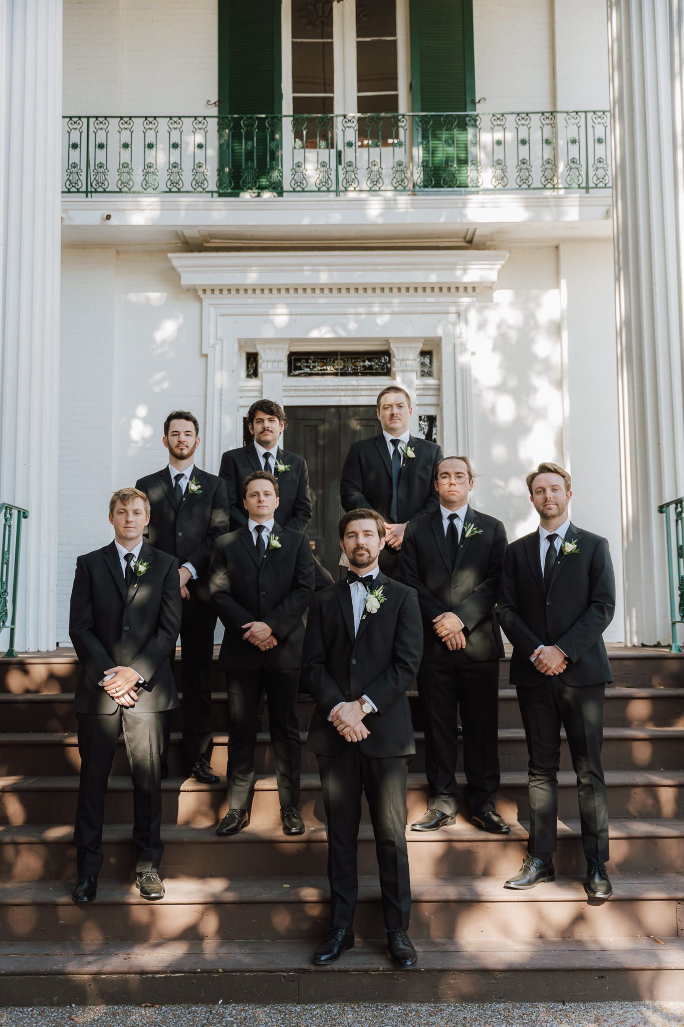 groom with groomsmen