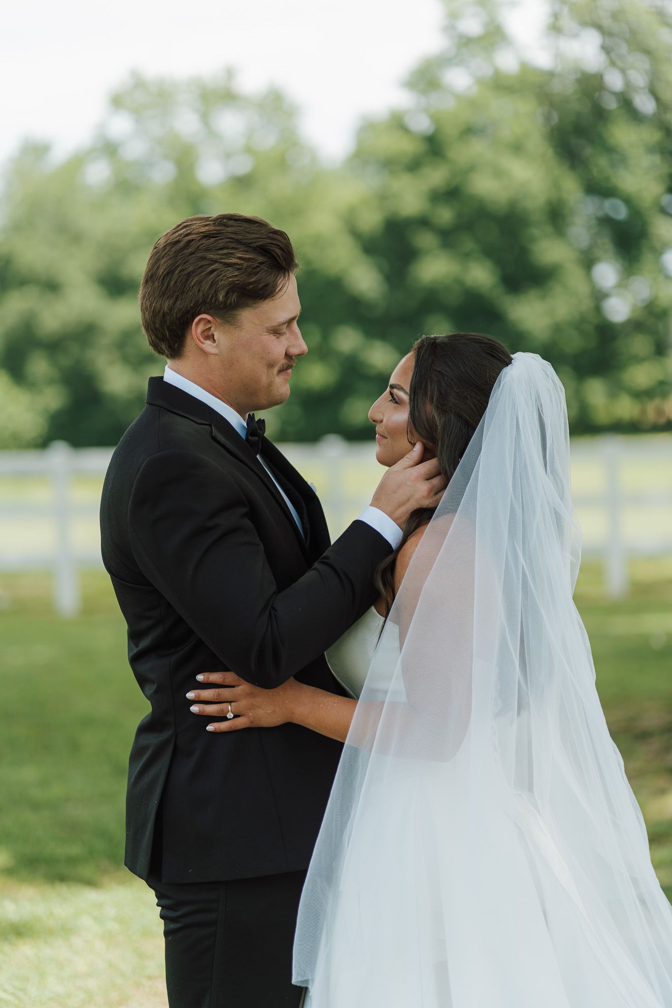 a newlywed couple