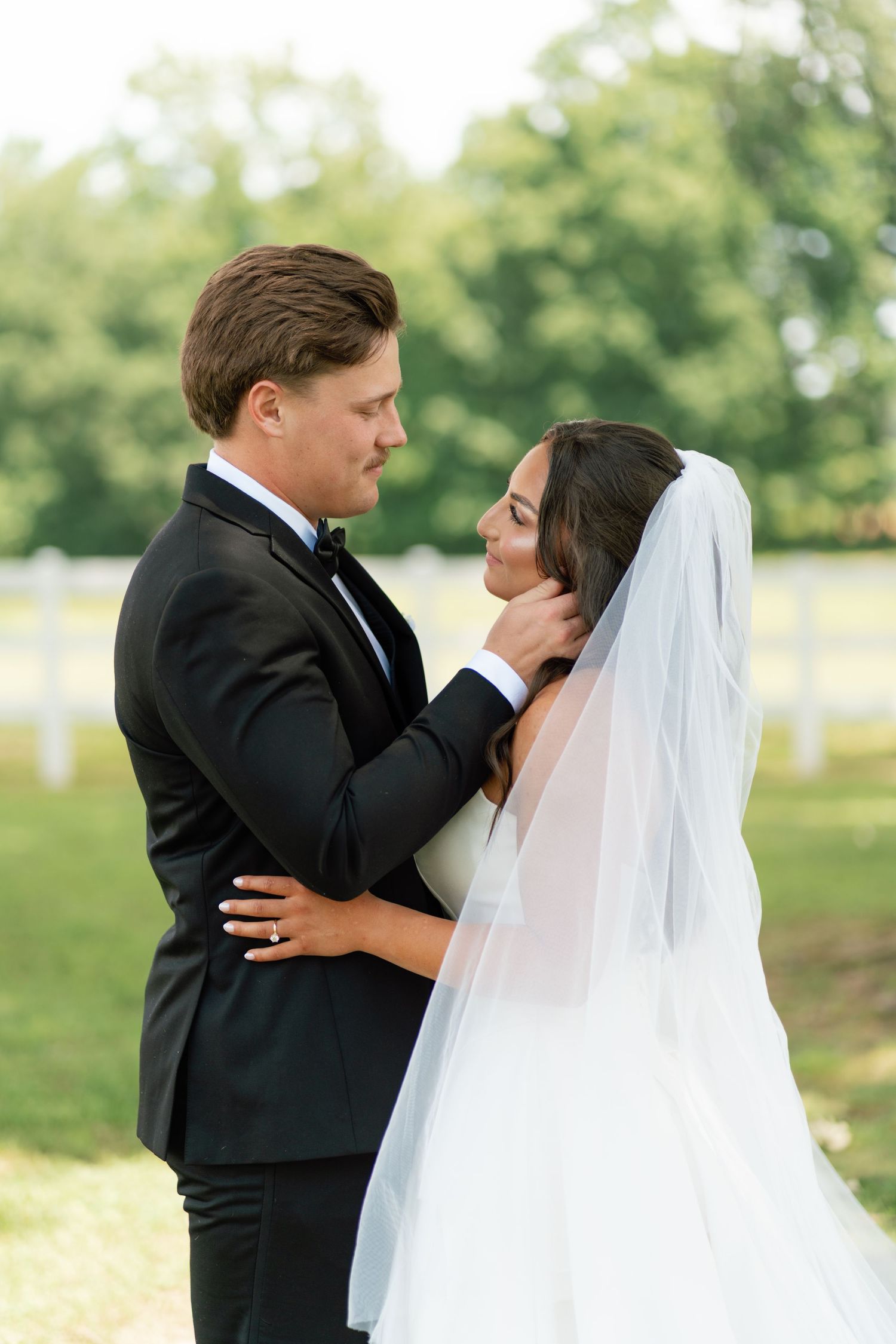 bride with her groom