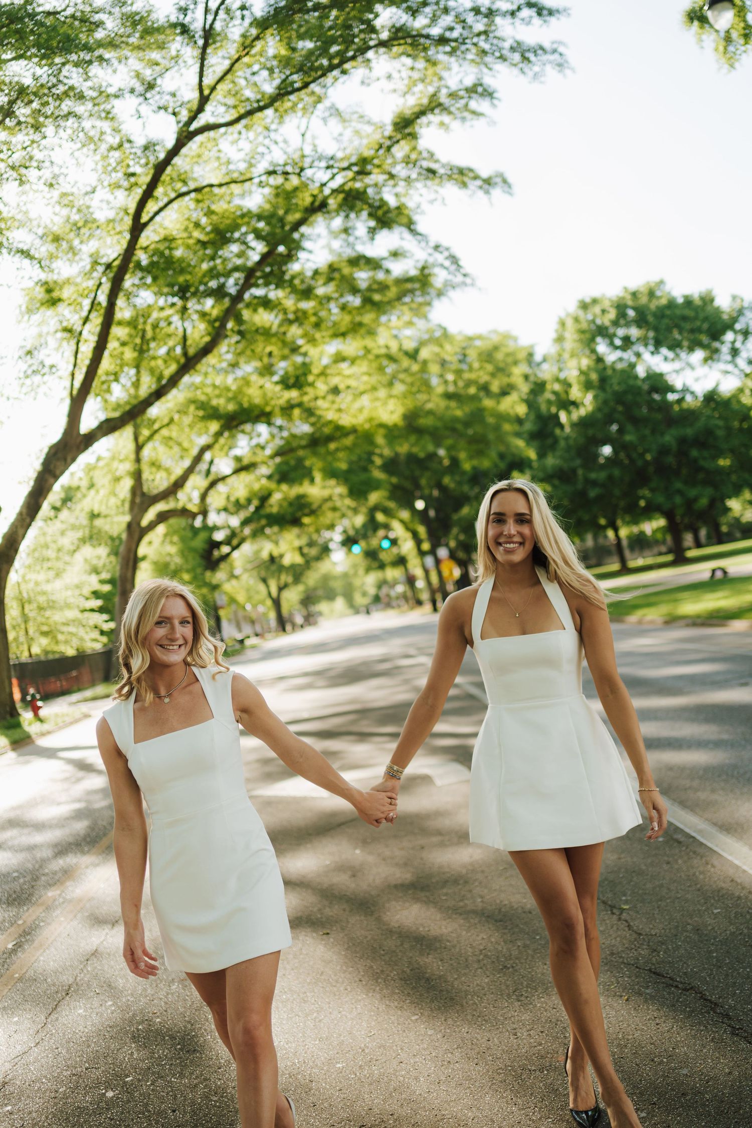 girls holding hands
