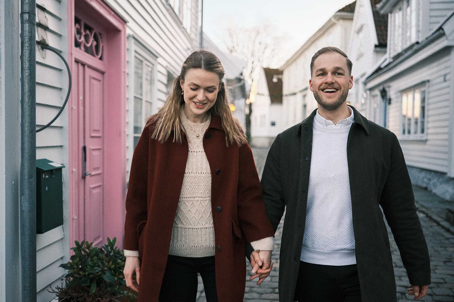 forlovelsesbilder i gamle stavanger