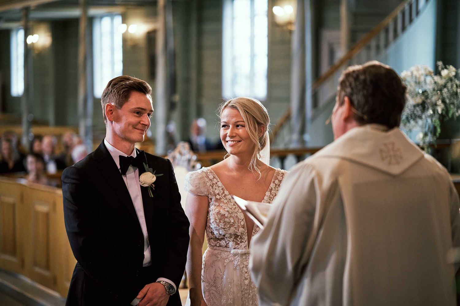 Vielse i Høyland kirke