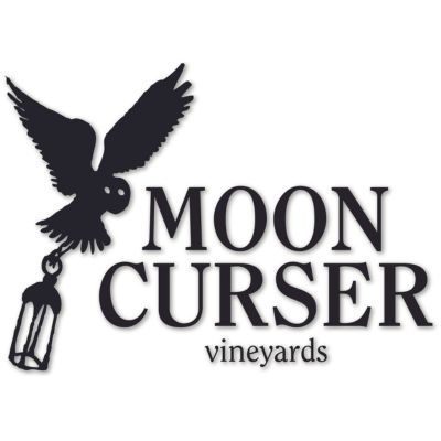 Moon Curser Vineyard logo - client featured in Tania Veitch's Okanagan conceptual and composite brand photography portfolio.