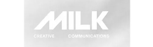 Milk Creative Communications logo - Vancouver agency that hired Tania Veitch for Nk'Mip Cellars brand photography project.
