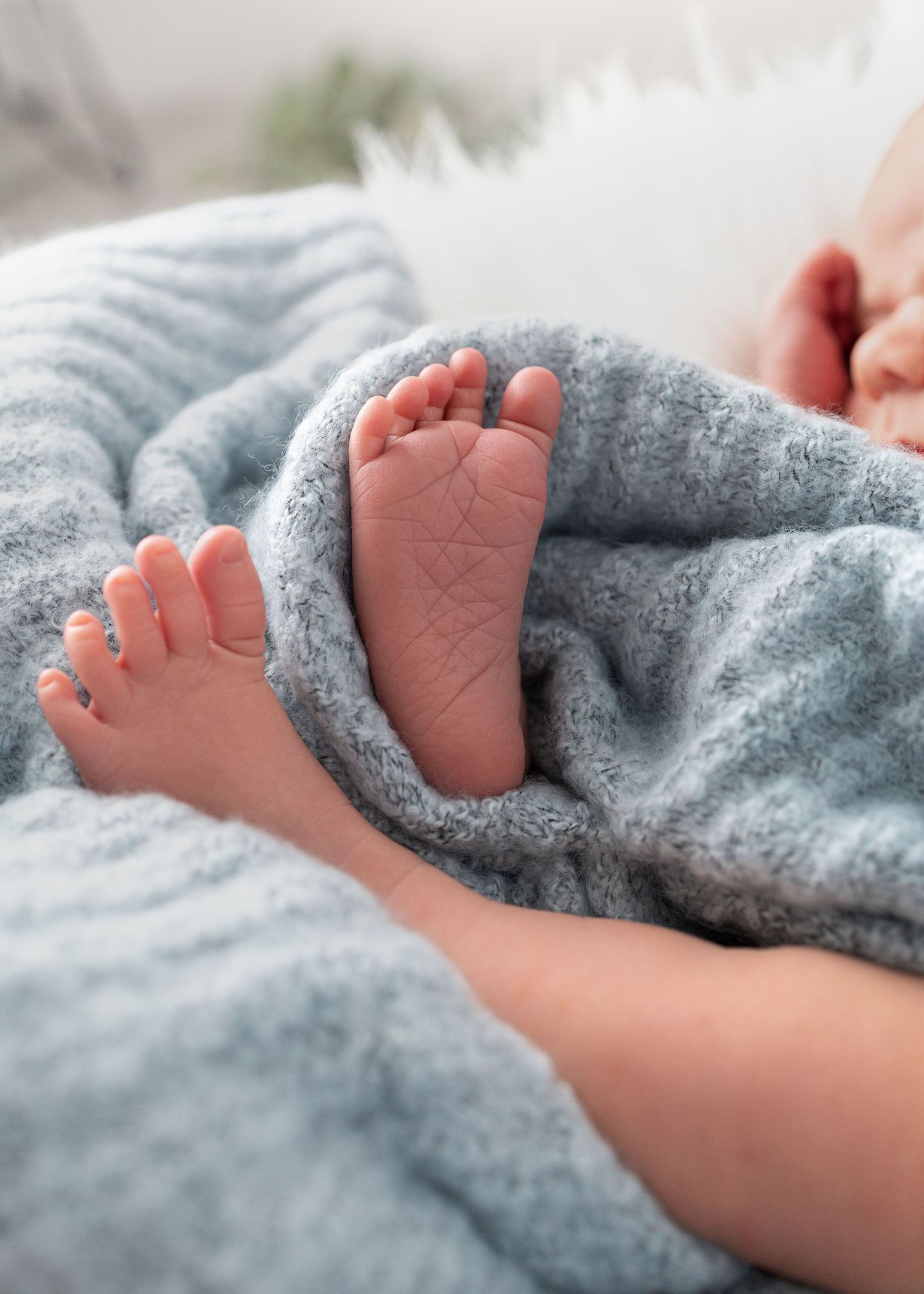 Newborn Baby Feet - Charlie-Lee Photography - Southampton, UK