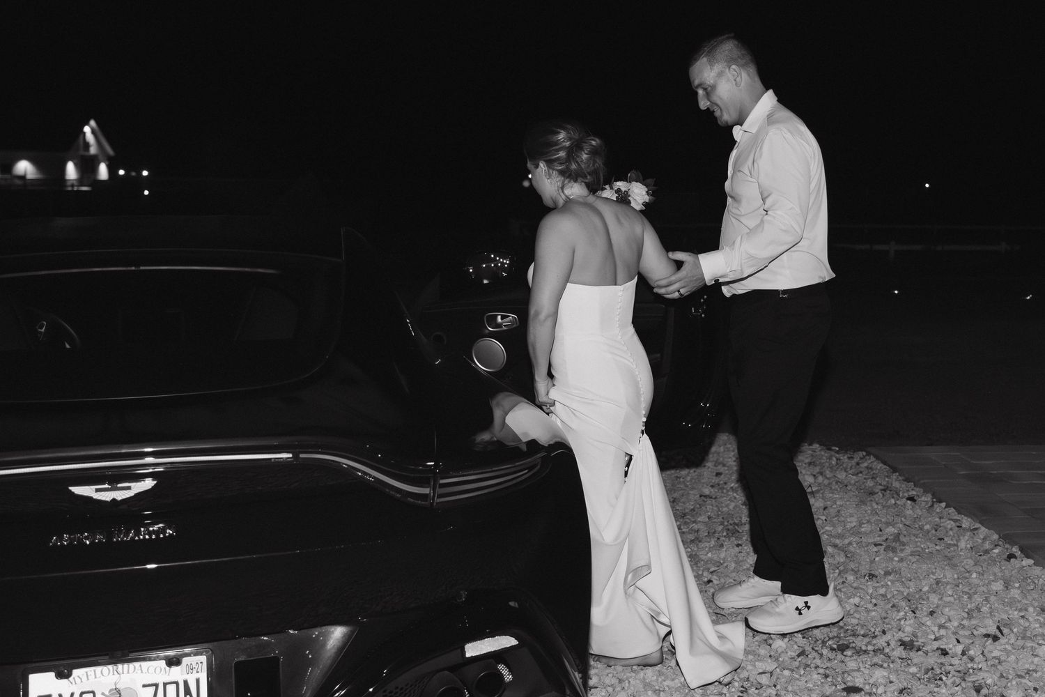 Wedding Couple Exit