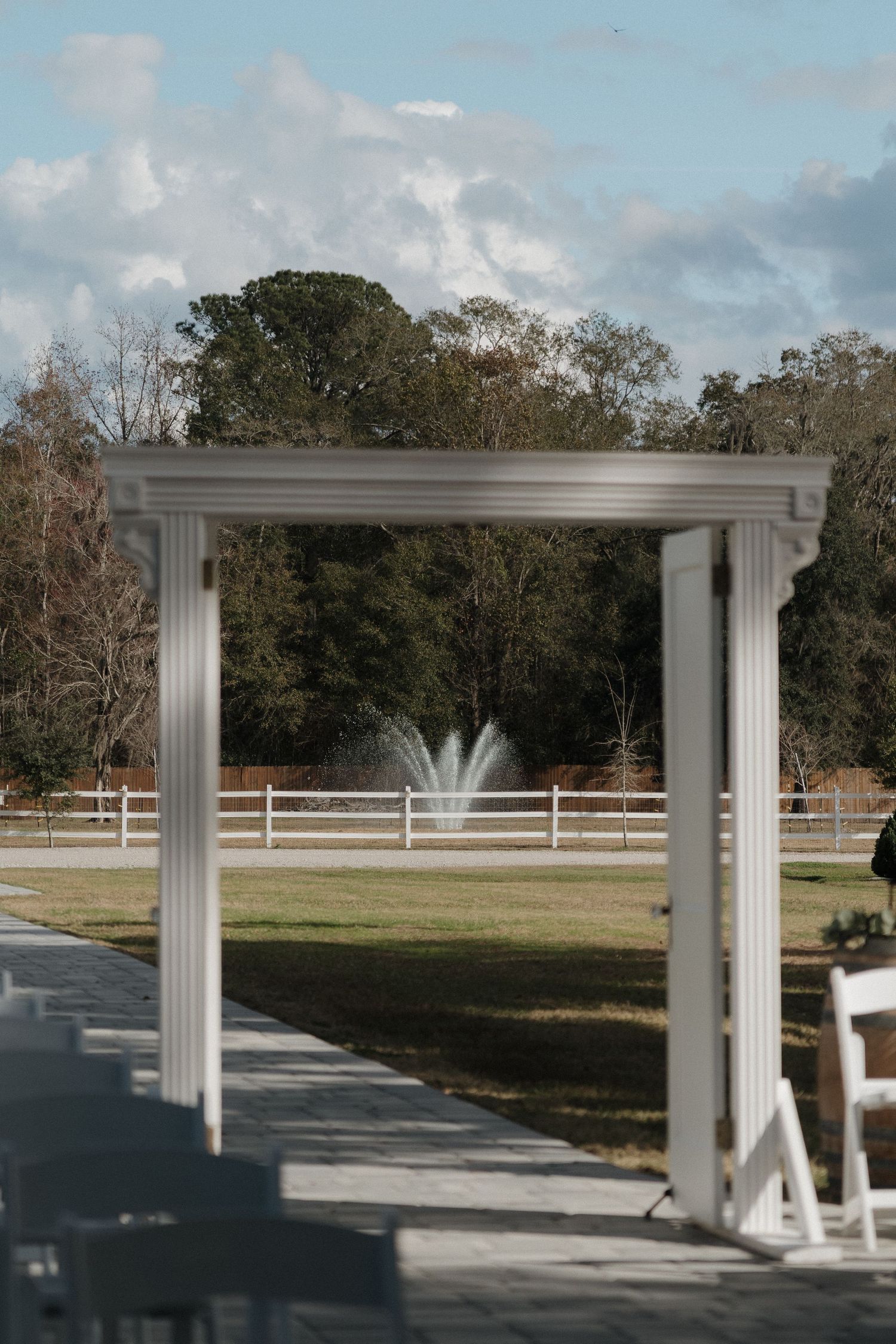 wedding ceremony site