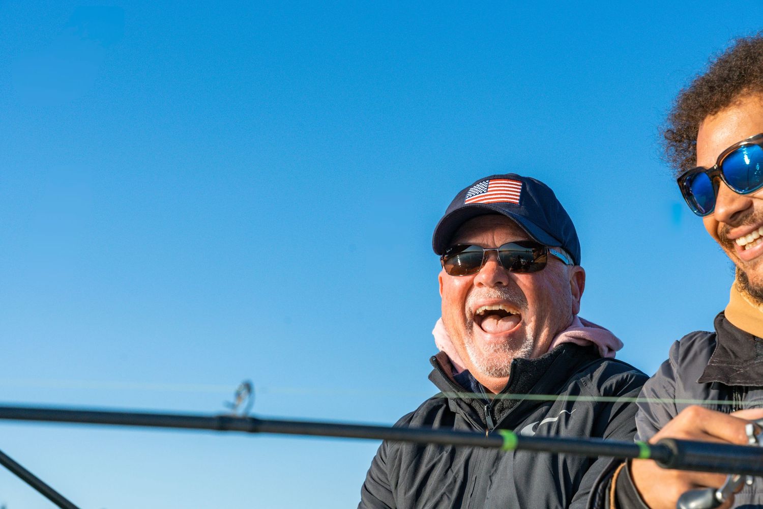 The joy of catching a fish in Alaska